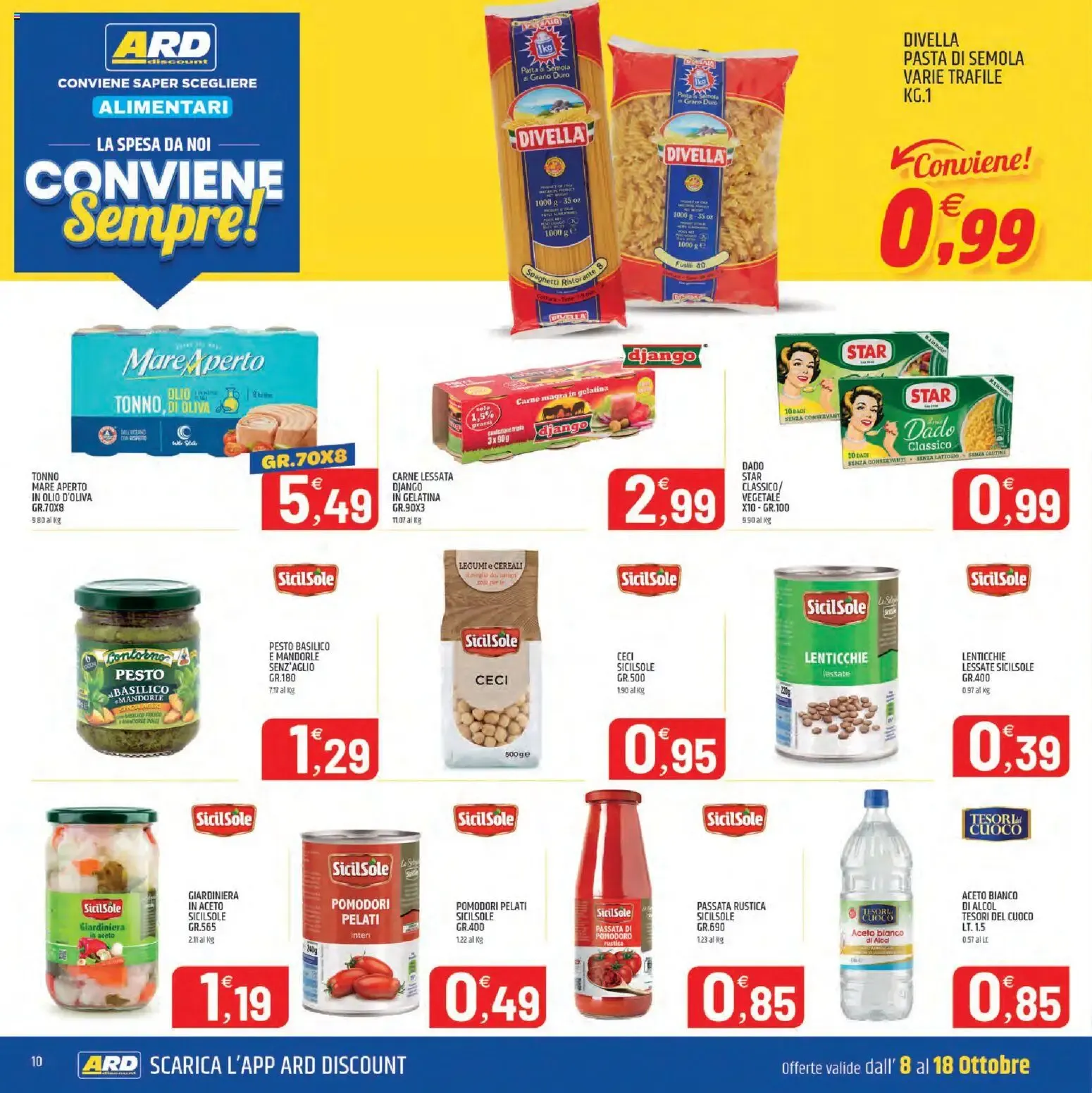 Nuovo ARD Discount volantino Sardegna dal 08/10/2026 > offerte anteprima 🛍️ da 8 ottobre a 18 ottobre di 2026 - Pagina del volantino 10