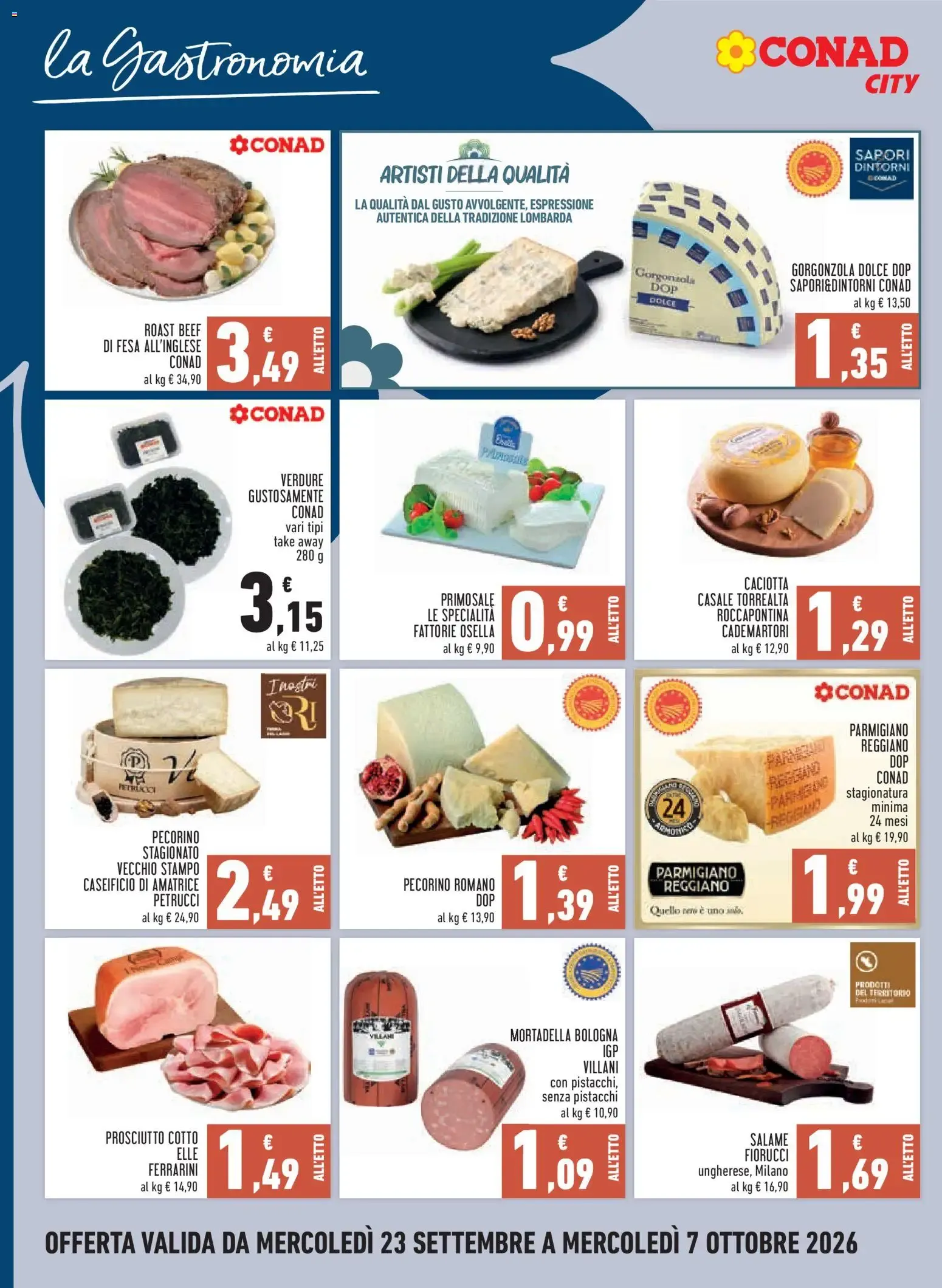 Volantino Conad City: Taglio Netto da 23 settembre a 7 ottobre di 2026 - Pagina del volantino 6