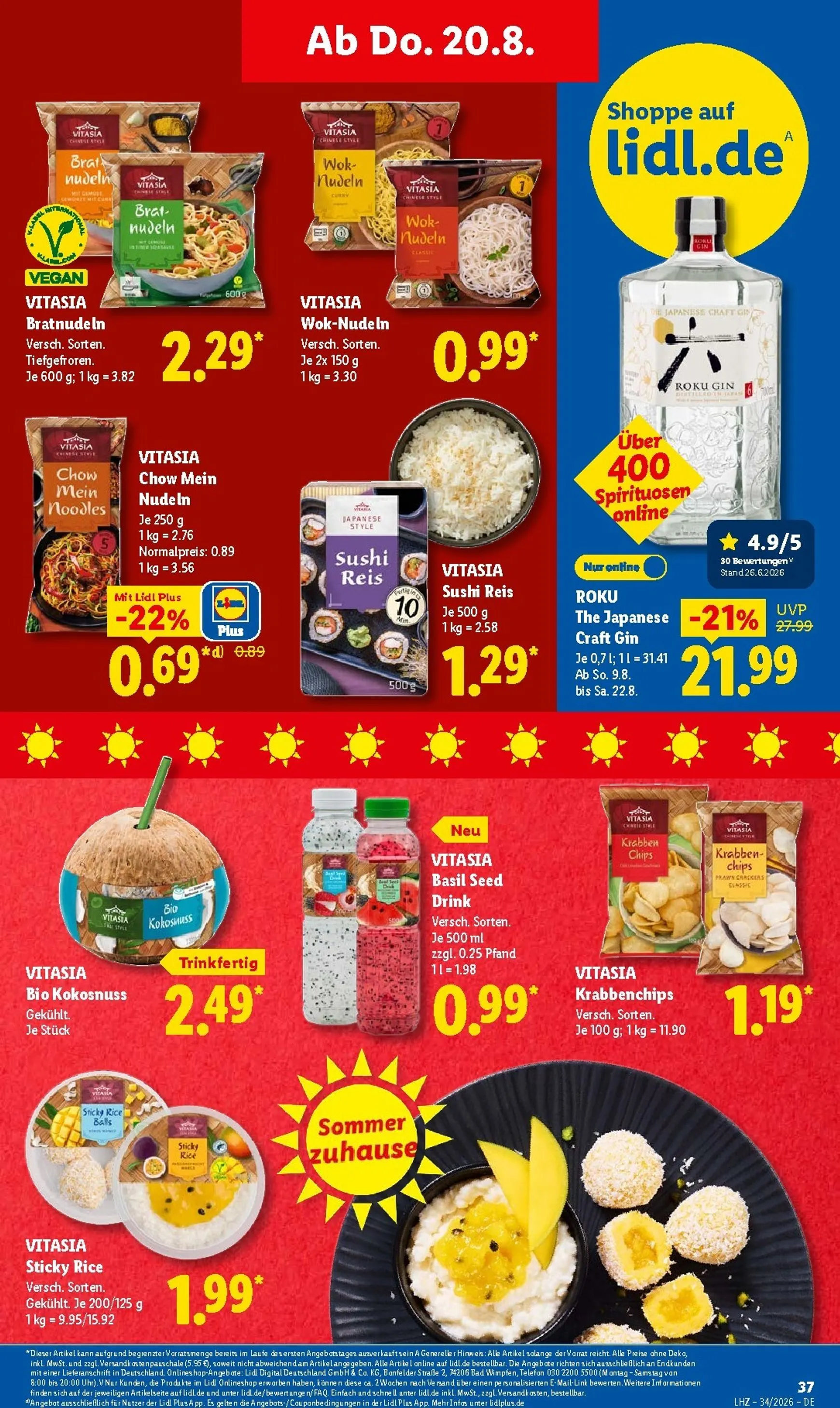 Lidl Prospekt nächste Woche – von Montag 17.08.2026 bis Samstag 22.08.2026 von 17. August bis 22. August 2026 - Prospekt seite 60