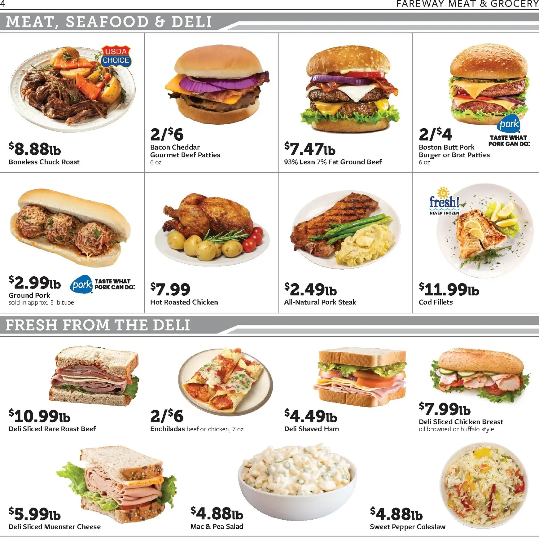 Weekly ad Fareway Meat & Grocery - Savings Worth Grilling For from July 20 to July 25 2026 - Page 4