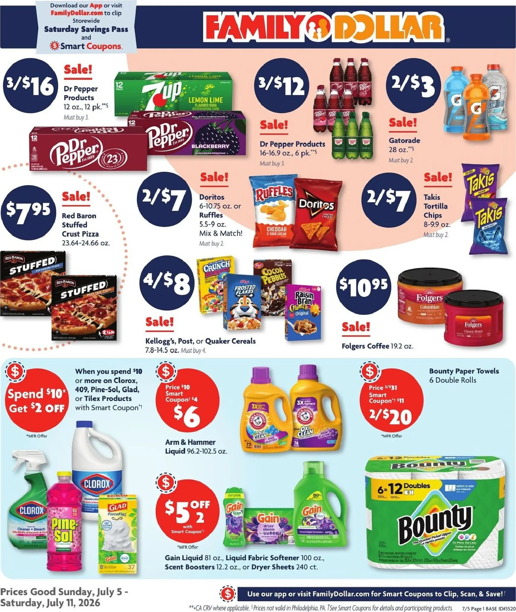Weekly ad Family Dollar from July 5 to July 11 2026 - Page 1