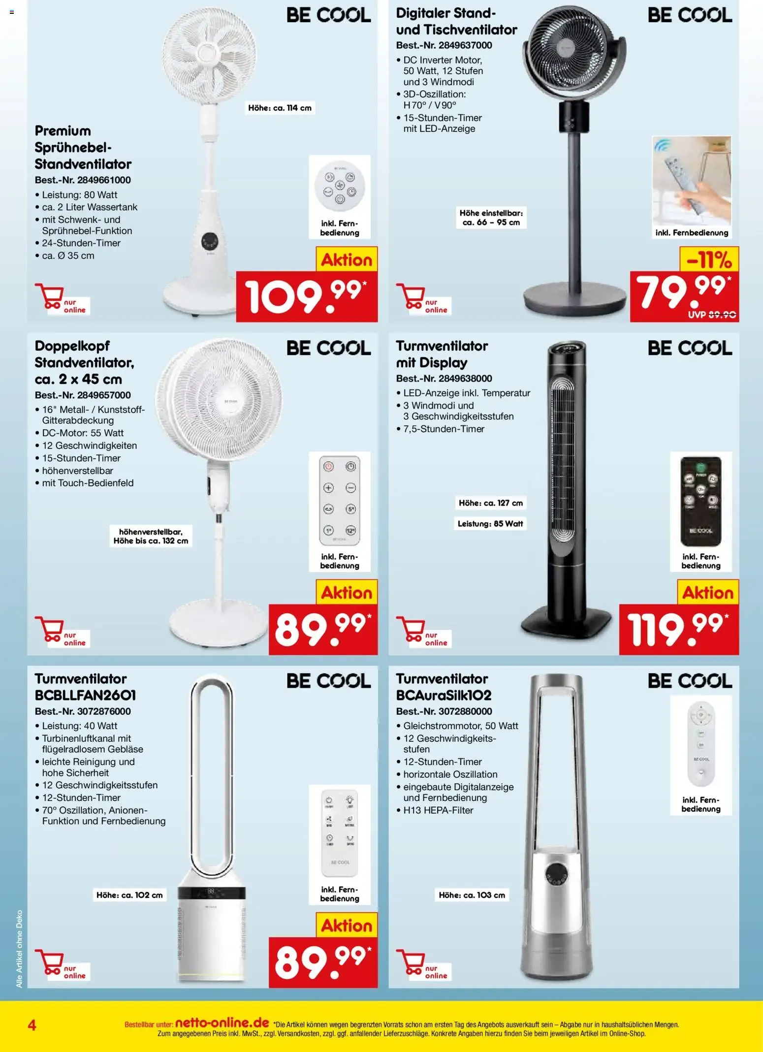 Netto Marken-Discount Online-Angebote Juni (ab 01.06.2026) » Angebote von 1. Juni bis 30. Juni 2026 - Prospekt seite 4