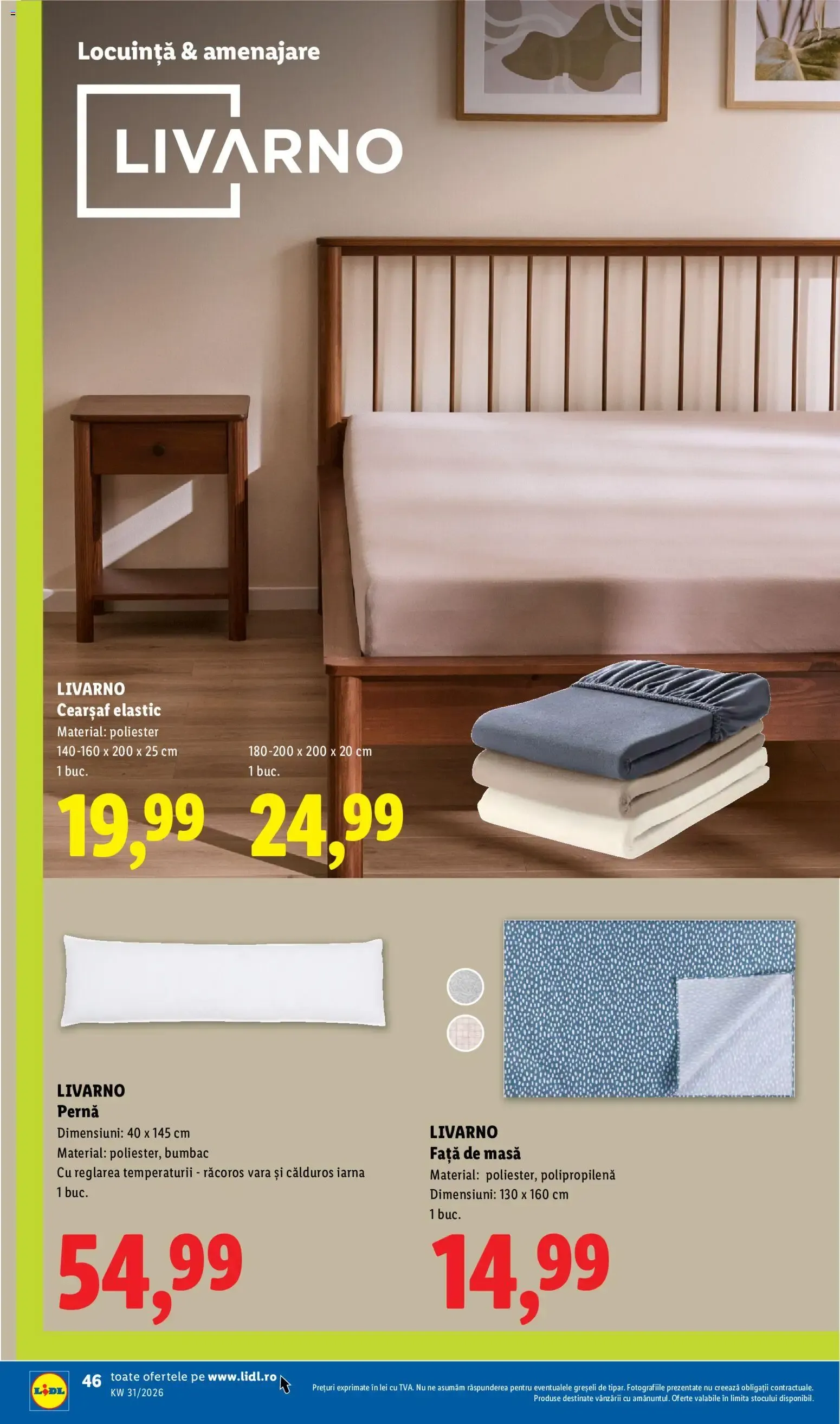 Catalog Catalog LIDL 27.07.2026 - Oferta și Revista online de la 27 iulie până la 2 august 2026 - Revista Pagina 46