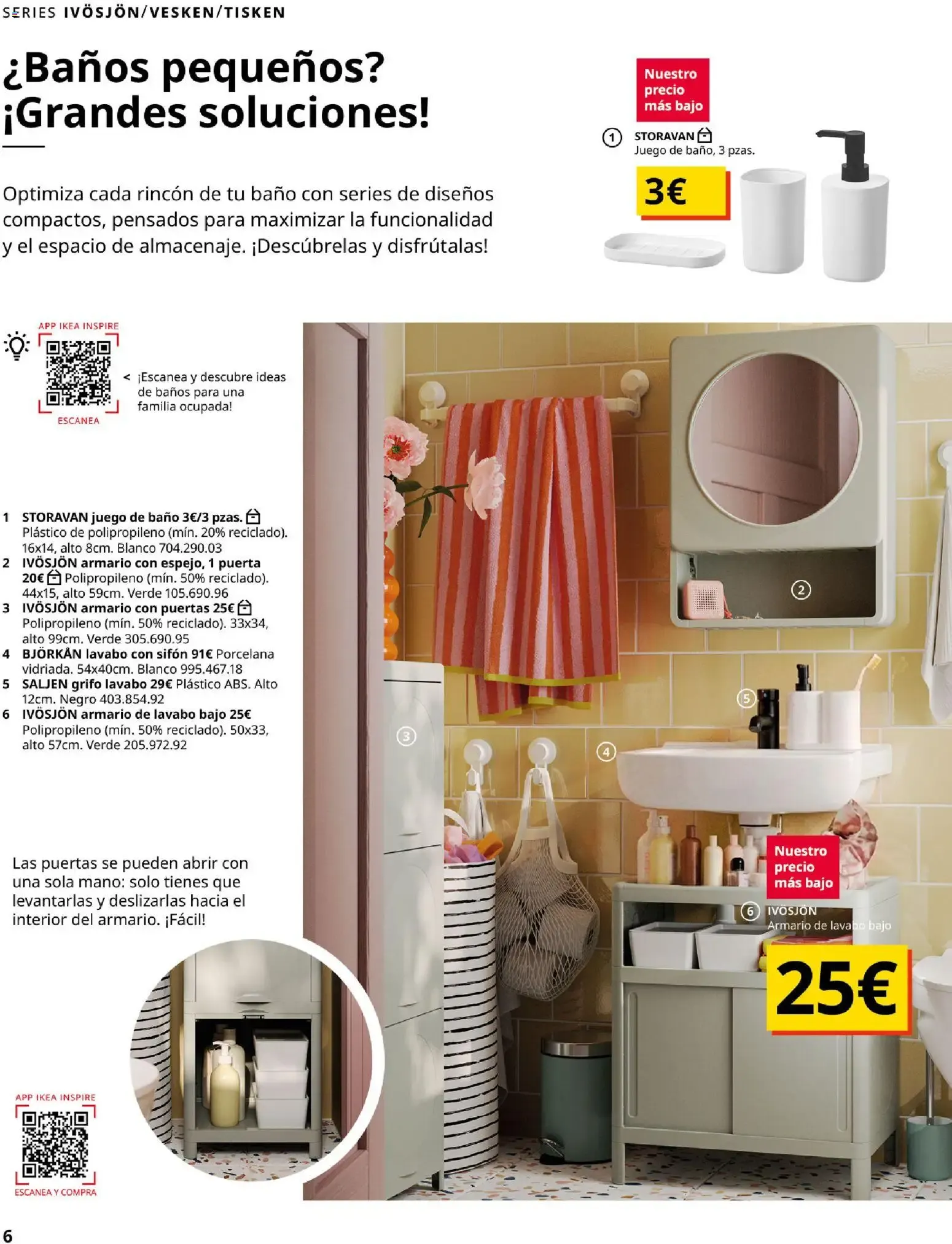 Catálogo de IKEA Baños 2027 1 de septiembre al 31 de enero 2027 - Página 6