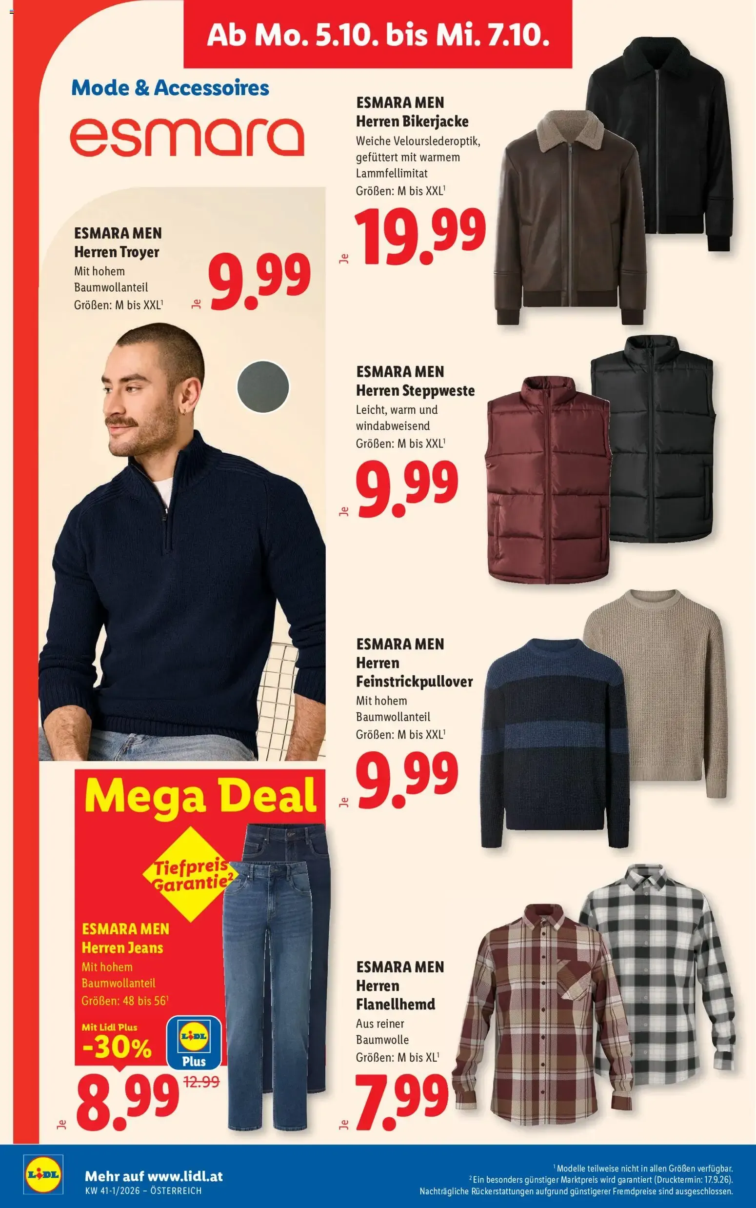 Lidl - Flugblatt ab 01.10.2026 - Angebote ab donnerstag von 1. Oktober bis 3. Oktober 2026 - Flugblätt seite 35