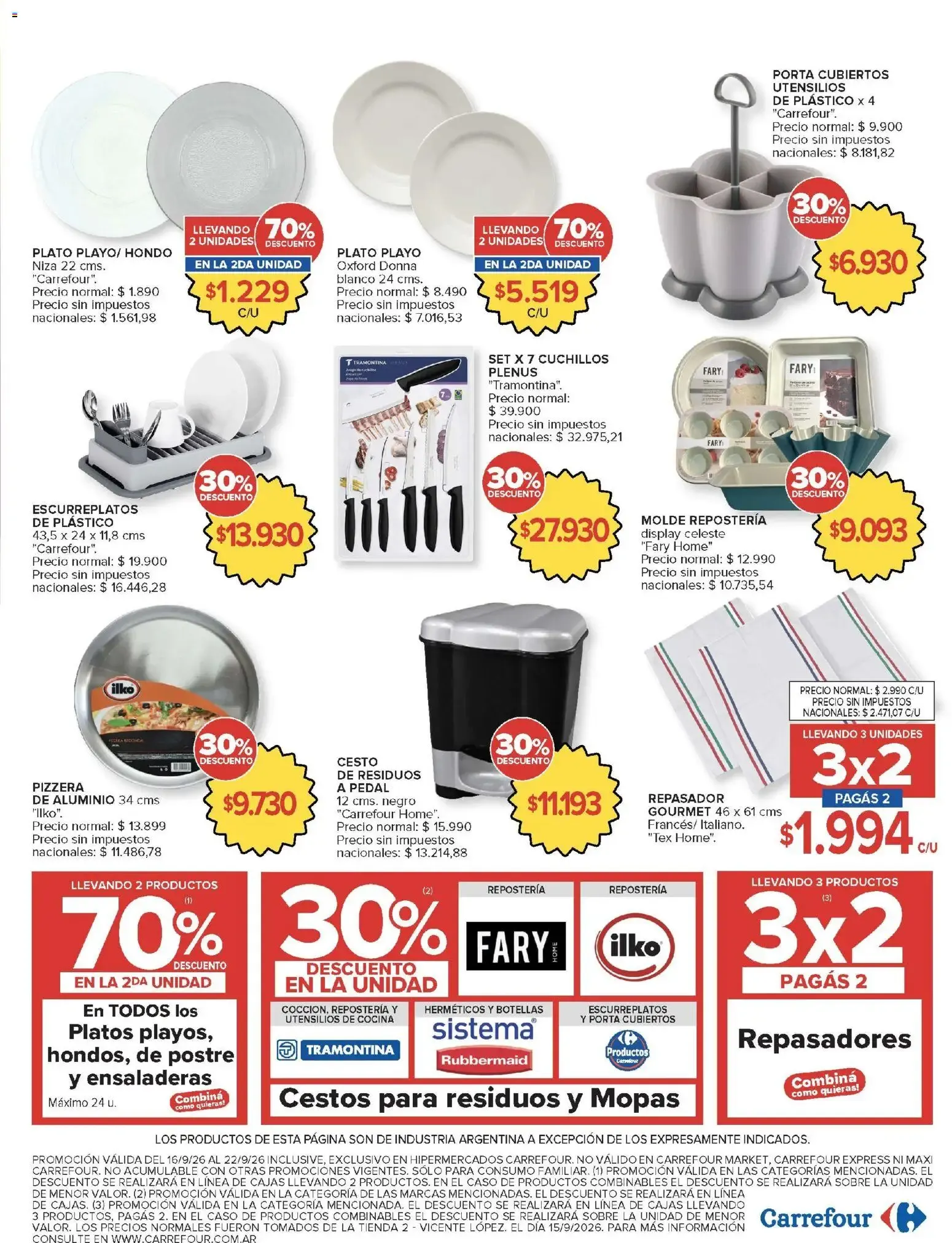 Ofertas de Carrefour Ofertas || del 16/09/2026 - 22/09/2026 || Promociones 16 de septiembre al 22 de septiembre 2026 - Página 23 del catálogo