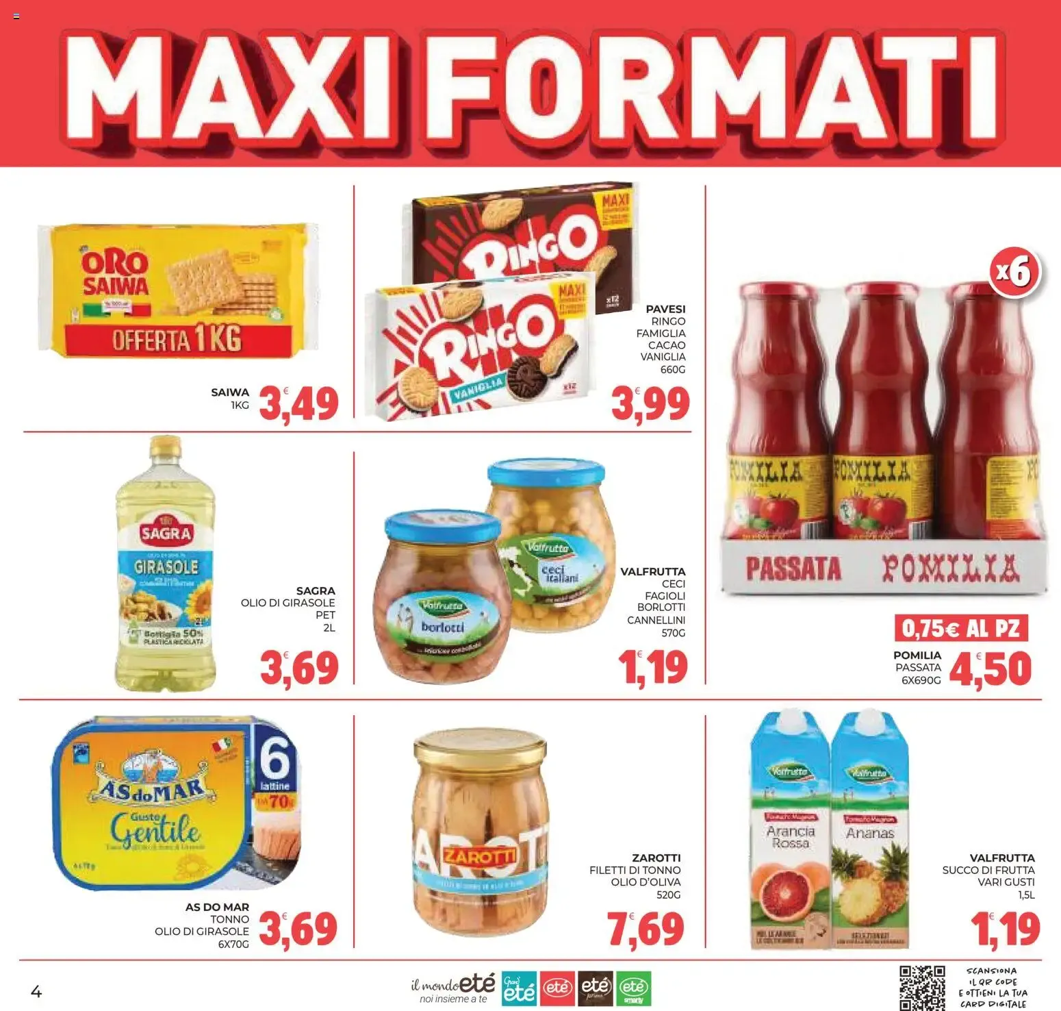 Eté volantino dal 23/10/2026 - online Offerte da 23 ottobre a 2 novembre di 2026 - Pagina del volantino 4