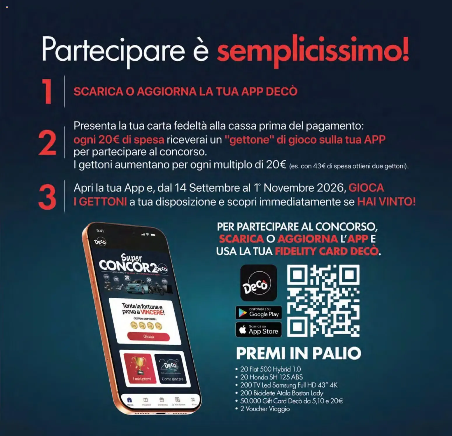 Deco Maxistore Supermercati Local - Super Concorso 20 Anni da 22 settembre a 1 ottobre di 2026 - Pagina del volantino 3