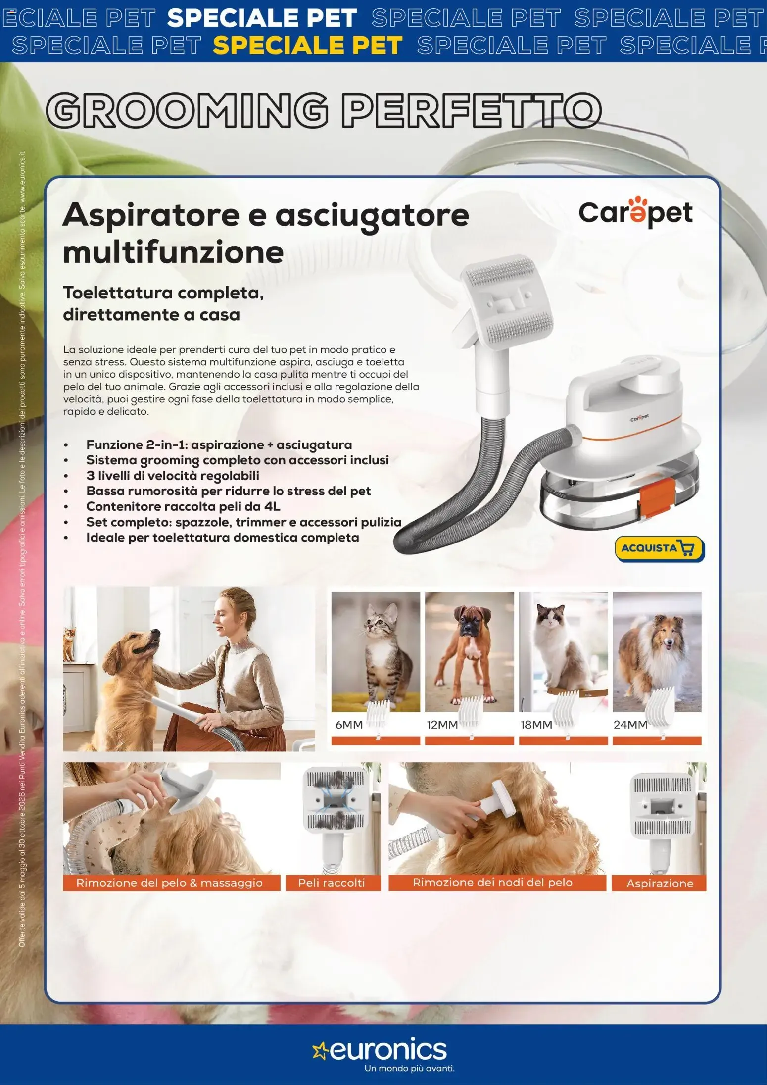 Euronics Speciale Pet da 5 maggio a 30 ottobre di 2026 - Pagina del volantino 10