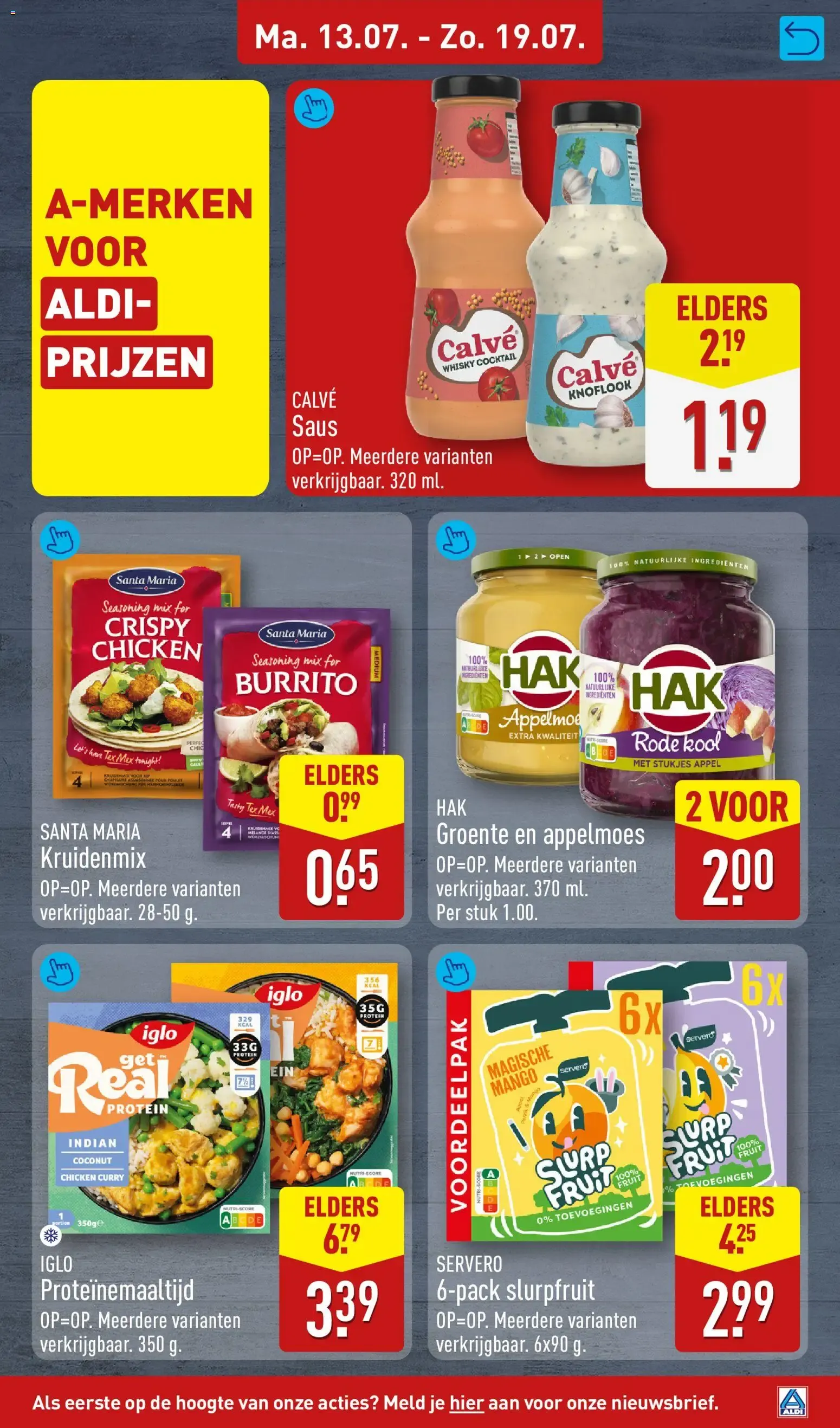Aldi folder vanaf 13-07-2026 (volgende, deze week) van 13 juli tot 19 juli 2026 - Folder pagina 19