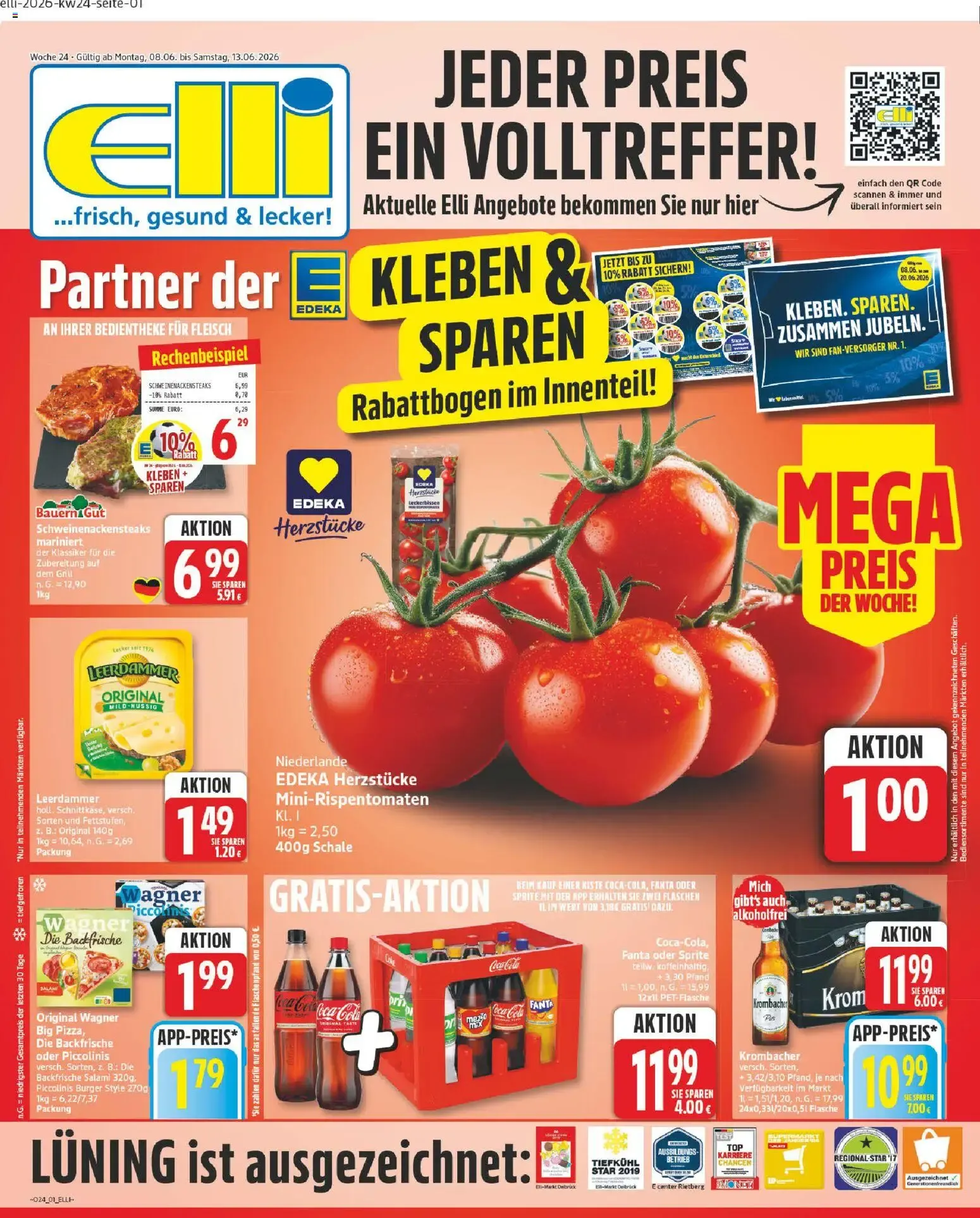Elli Markt Prospekt vom 08.06.2026 – Angebote online von 8. Juni bis 13. Juni 2026 - Prospekt seite 1
