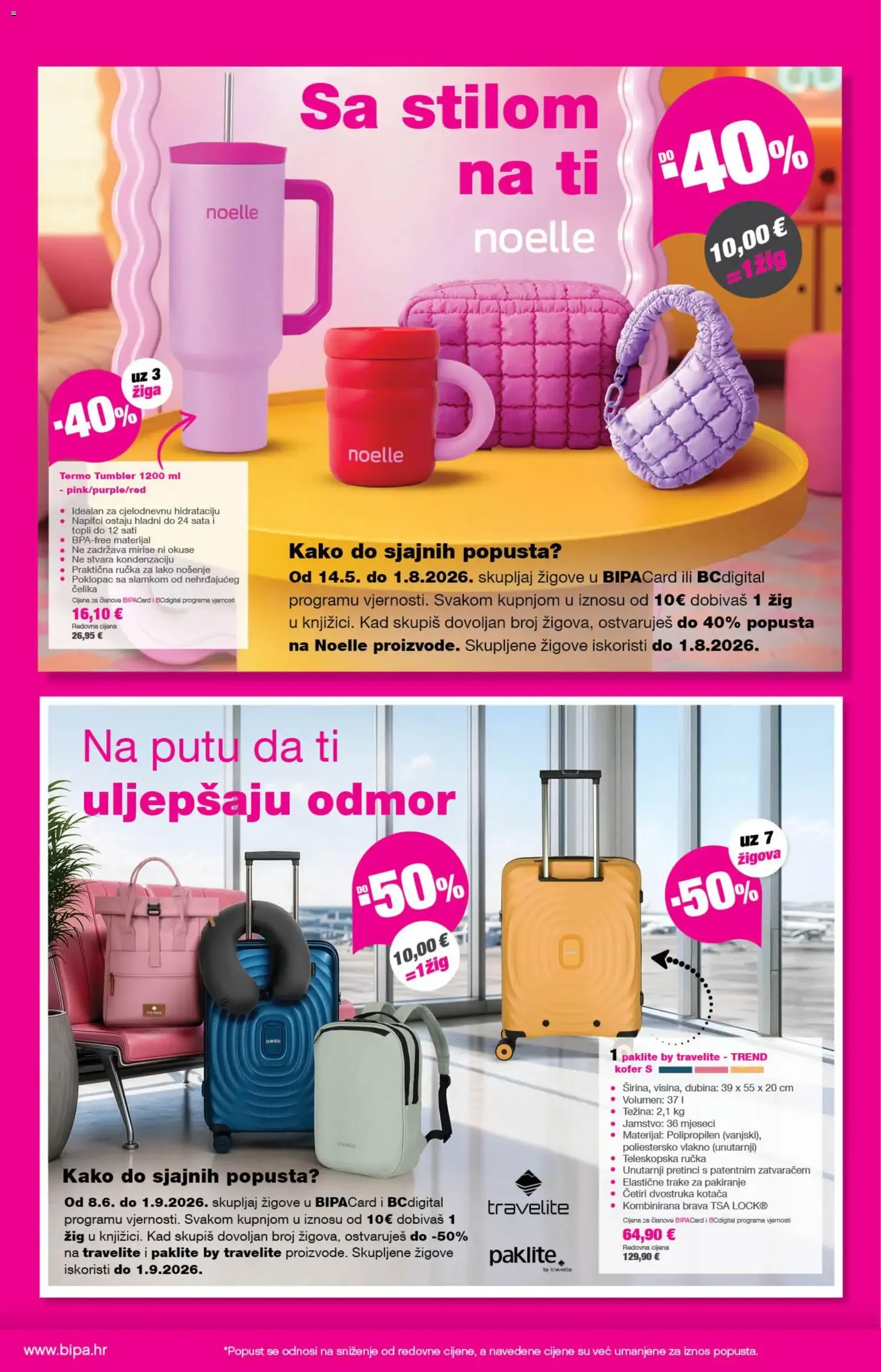 Katalog I kad ljetuješ, sjajno se njeguješ od 9. srpnja do 22. srpnja 2026. - Pregled Stranica 20
