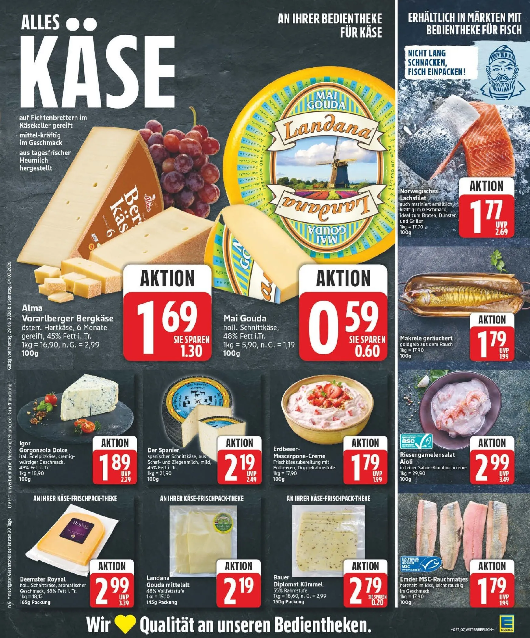 Edeka Prospekt nächste Woche – von Montag 29.06.2026 bis Samstag 04.07.2026 von 29. Juni bis 4. Juli 2026 - Prospekt seite 7