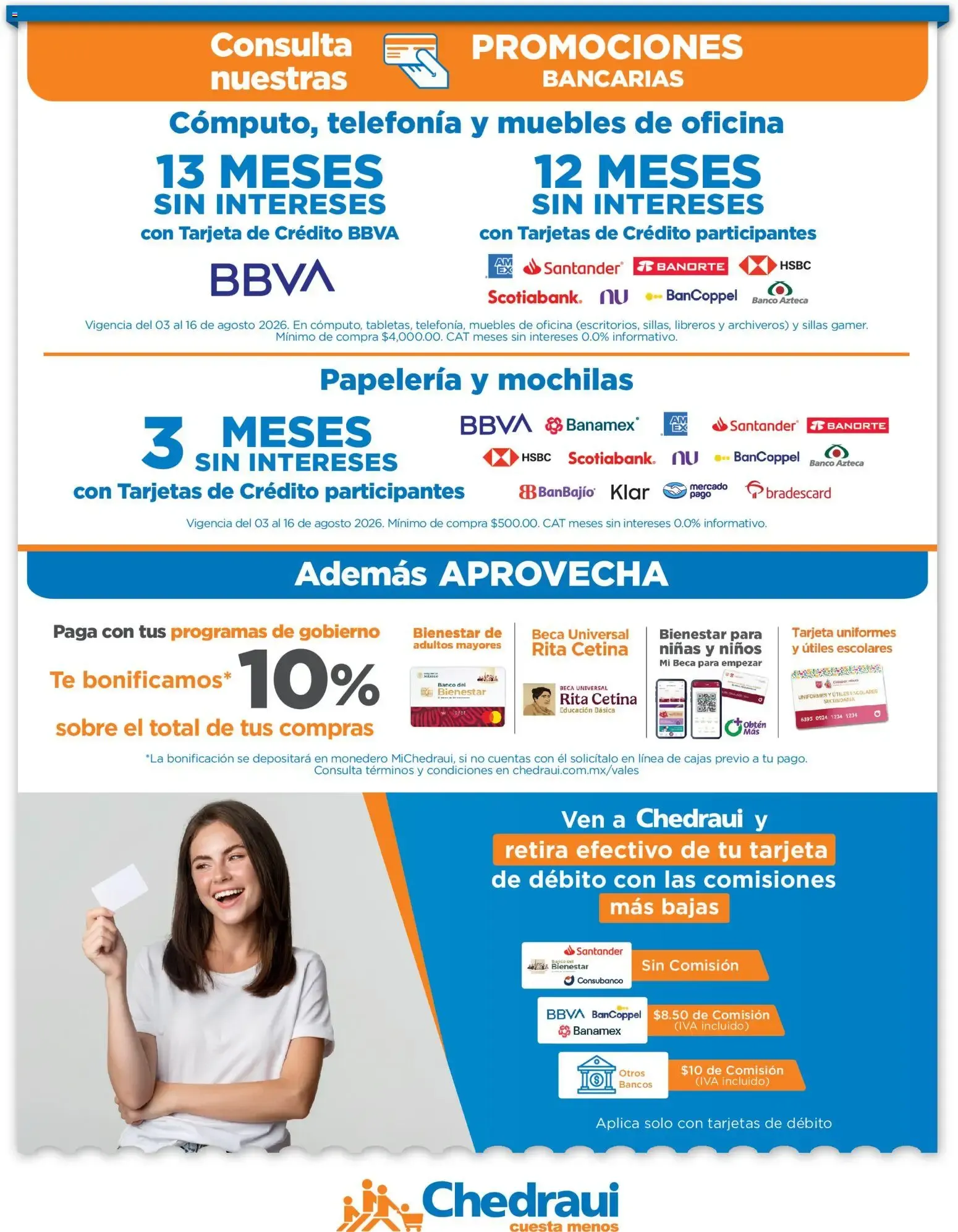 Catálogo de Llegan los ofertones del verano Chedraui 3 de agosto al 16 de agosto 2026 - Pagina 8