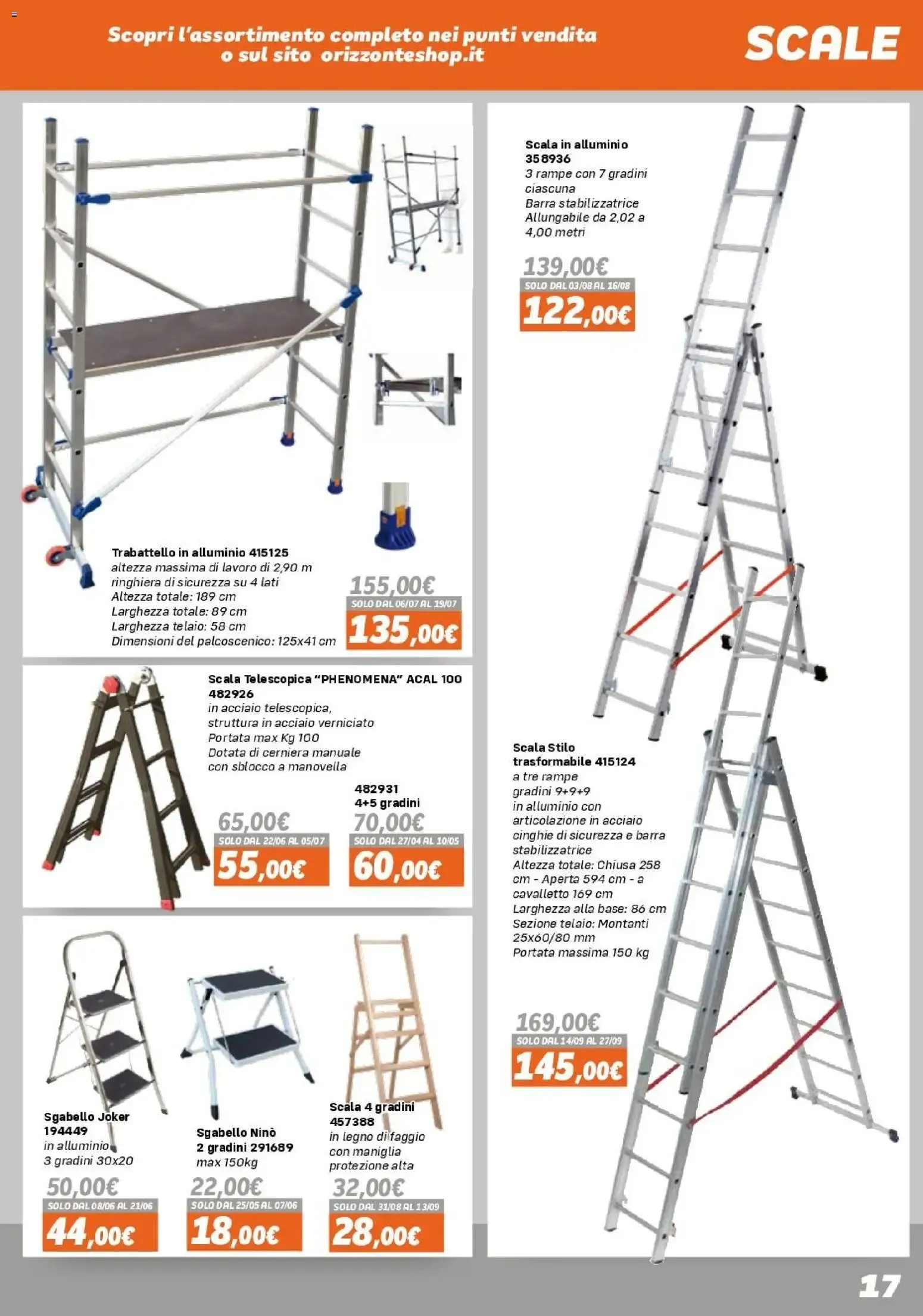 Orizzonte Catalogo Brico 2026 da 15 aprile a 11 ottobre di 2026 - Pagina del volantino 17