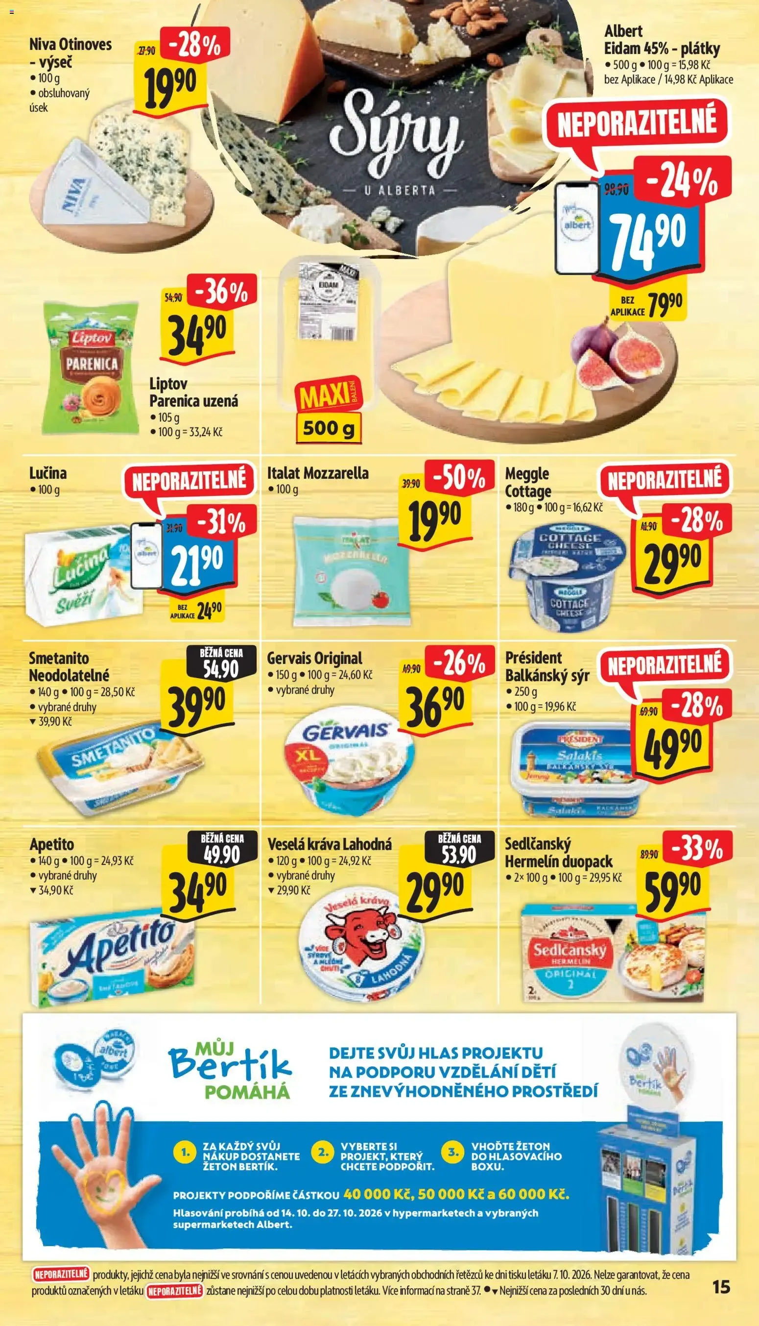 Albert leták - Hypermarket od 14.10.2026 - Akční leták - 14. října 20. října 2026 - Page 23