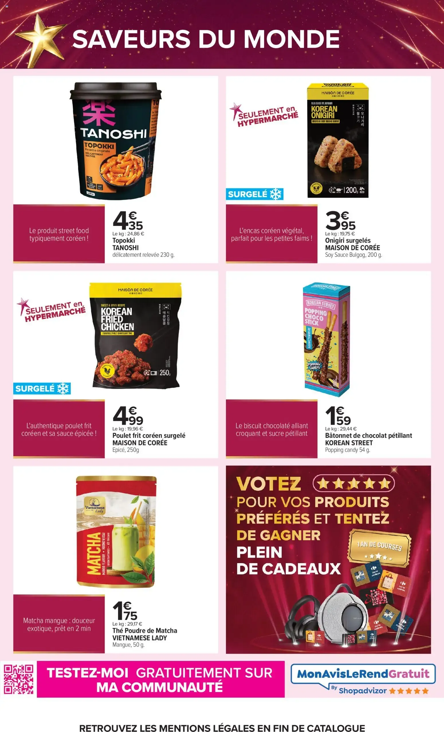 Carrefour Le grand prix de l'innovation 2026 à partir du 01/10/2026 - promo en ligne du 1 octobre au 25 octobre 2026 - Catalogue page 19