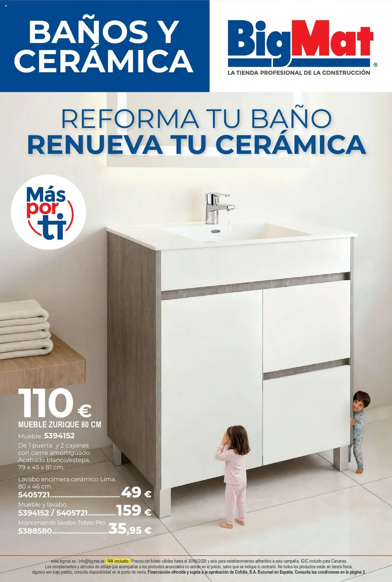 Catálogo de BigMat Baños y cerámica 2026 21/05/2026 - 30/06/2026 21 de mayo al 30 de junio 2026 - Página 1