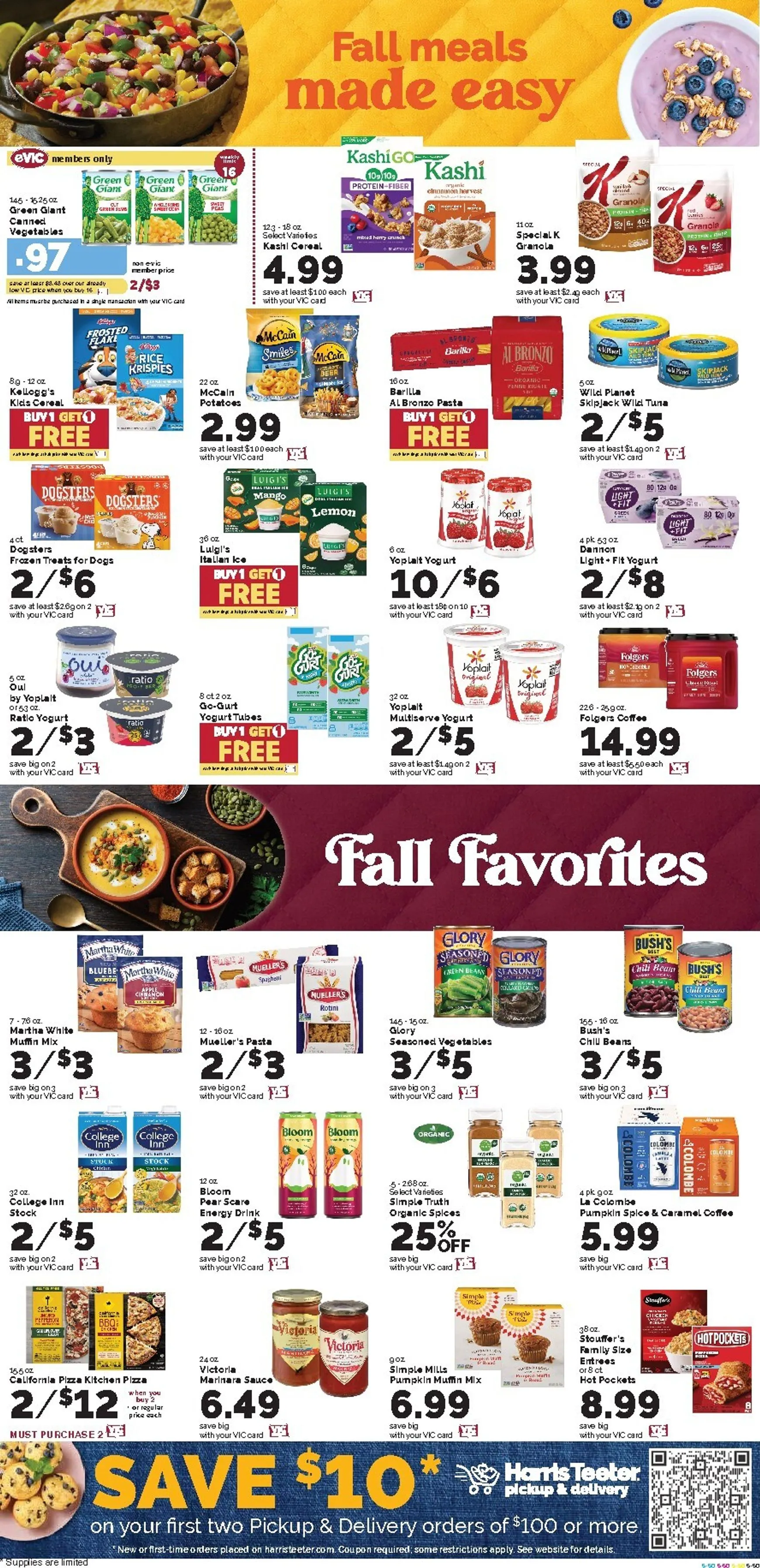 Weekly ad Current Harris Teeter leaflet valid from Wednesday 09/09/2026 to Tuesday 09/15/2026 from September 9 to September 15 2026 - Page 10