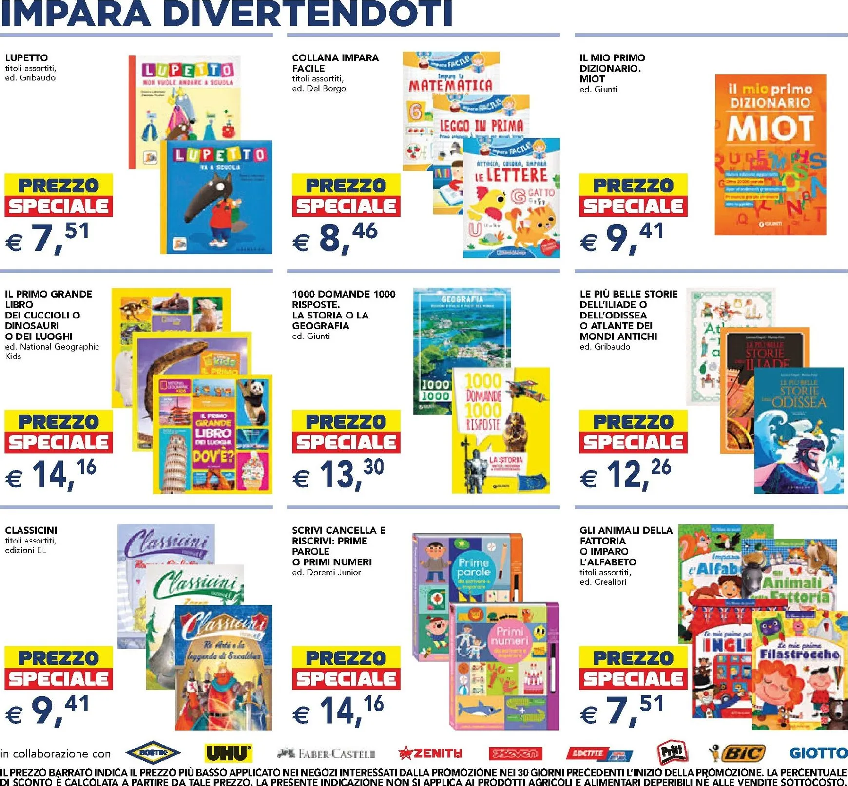 Volantino attuale di Esselunga - Scuola e Colazione valido dal lunedì 24/08/2026 al mercoledì 09/09/2026 da 24 agosto a 9 settembre di 2026 - Pagina del volantino 14