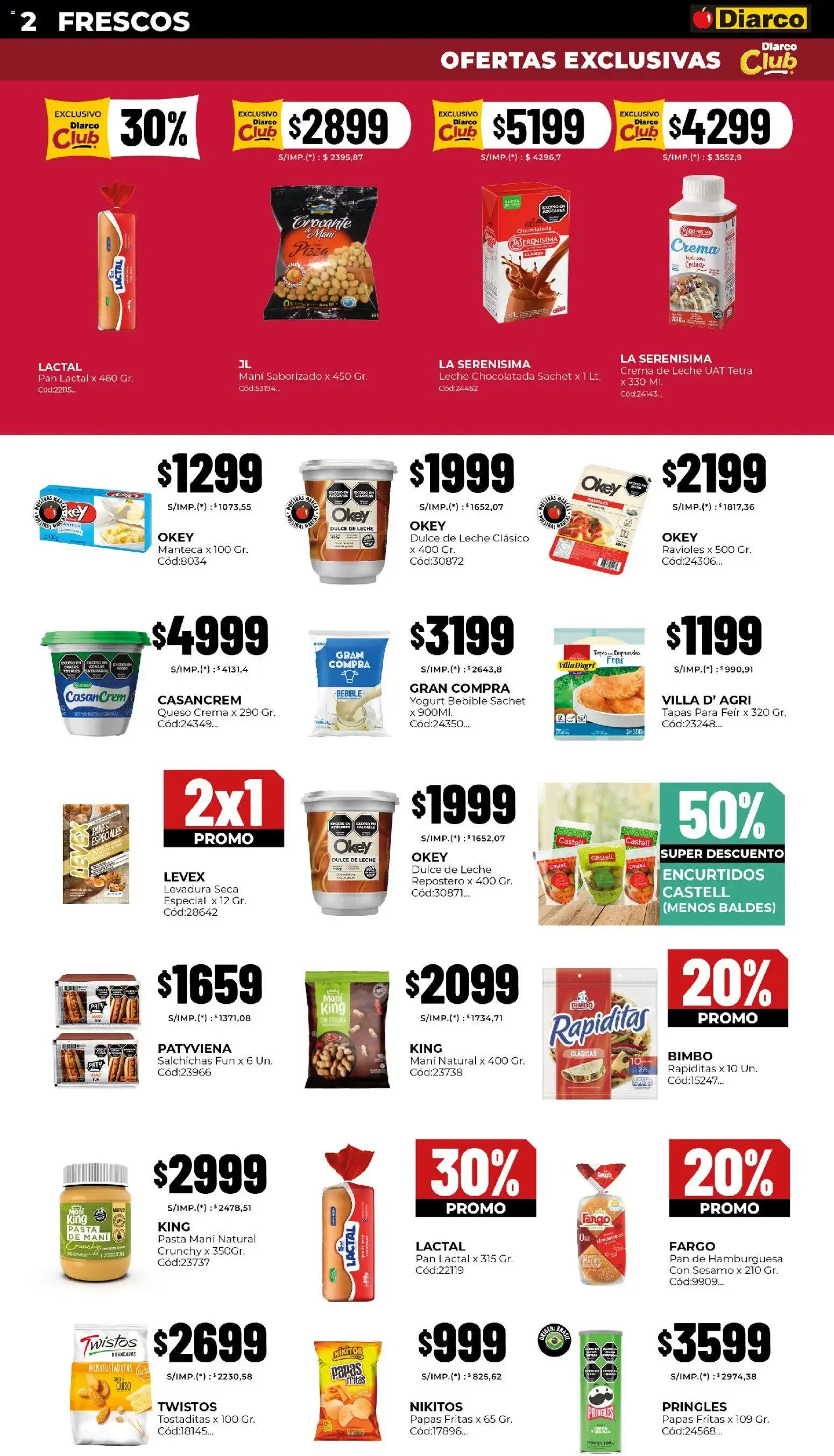 Ofertas de Diarco - ¡Todos pueden comprar por unidad o cantidad! 20 de julio al 24 de julio 2026 - Página 2 del catálogo