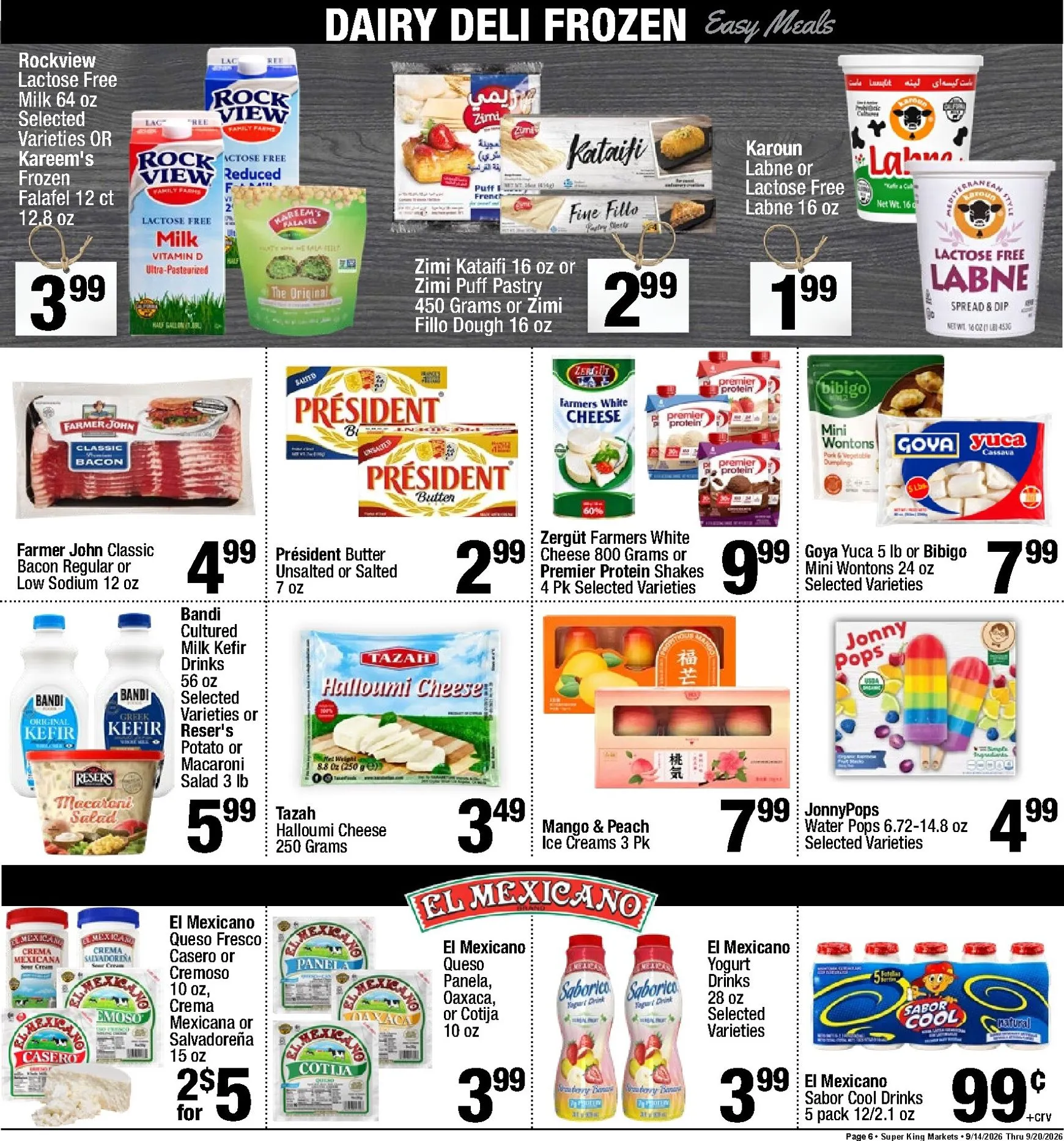 Weekly ad Current Super King leaflet valid from Monday 09/14/2026 to Sunday 09/20/2026 from September 14 to September 20 2026 - Page 7