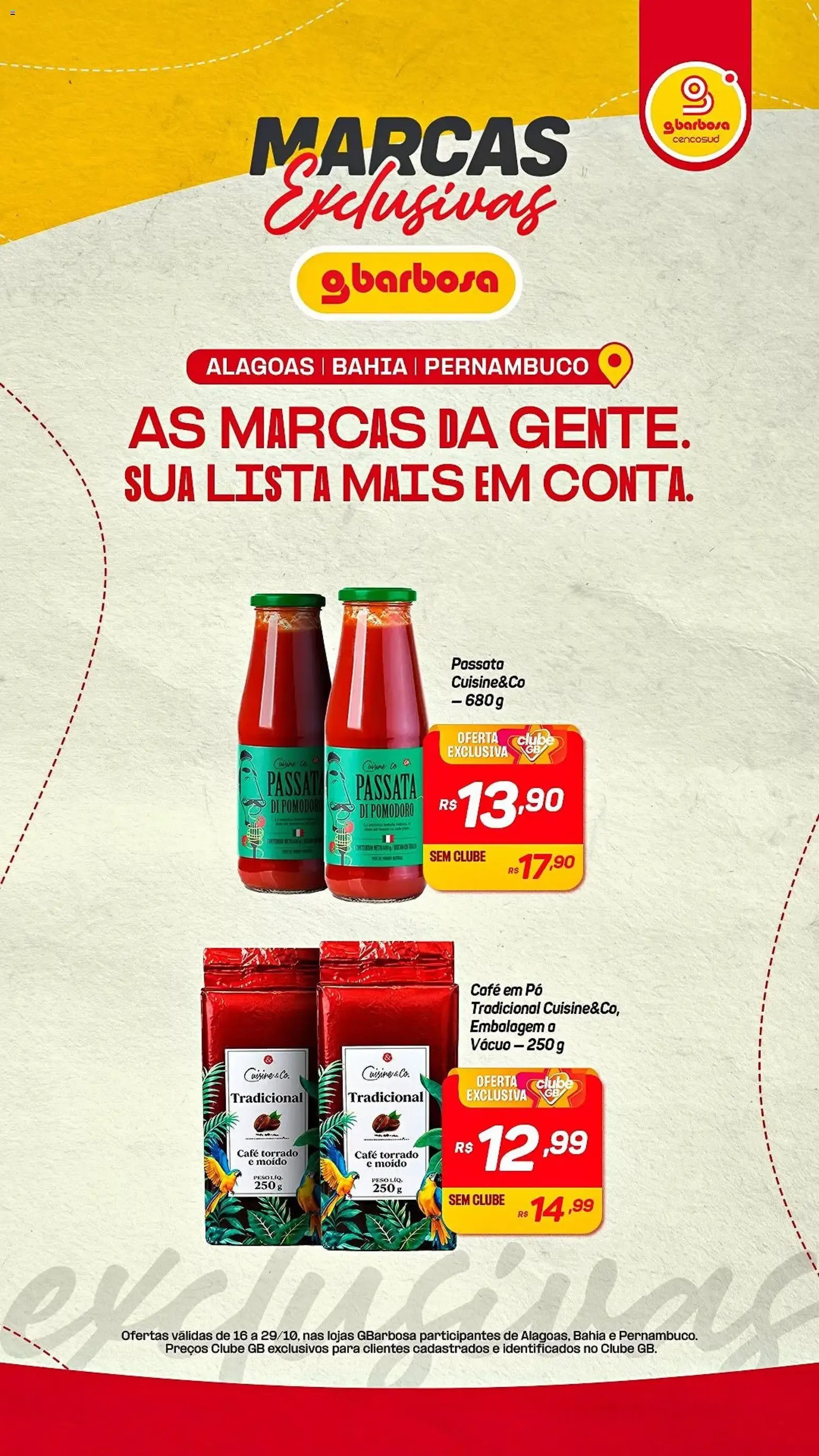 Encarte de Gbarbosa ofertas Marcas Exclusivas de 16/10/2026 | Promoções Online 16 de outubro até 29 de outubro 2026 - Pagina 2