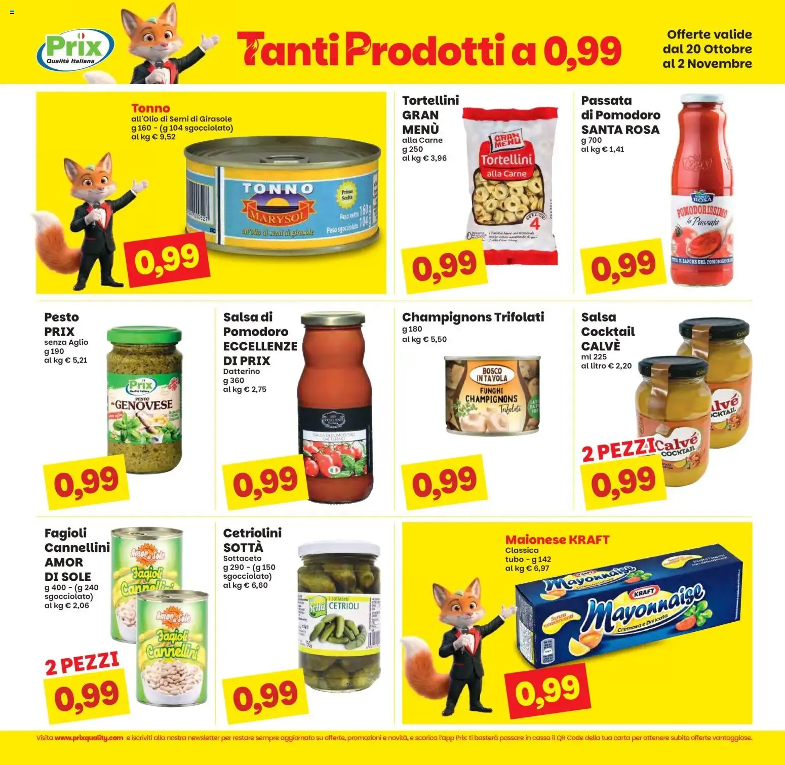 Offerte Prix: Tanti Prodotti a 0,99 da 20 ottobre a 2 novembre di 2026 - Pagina del volantino 5