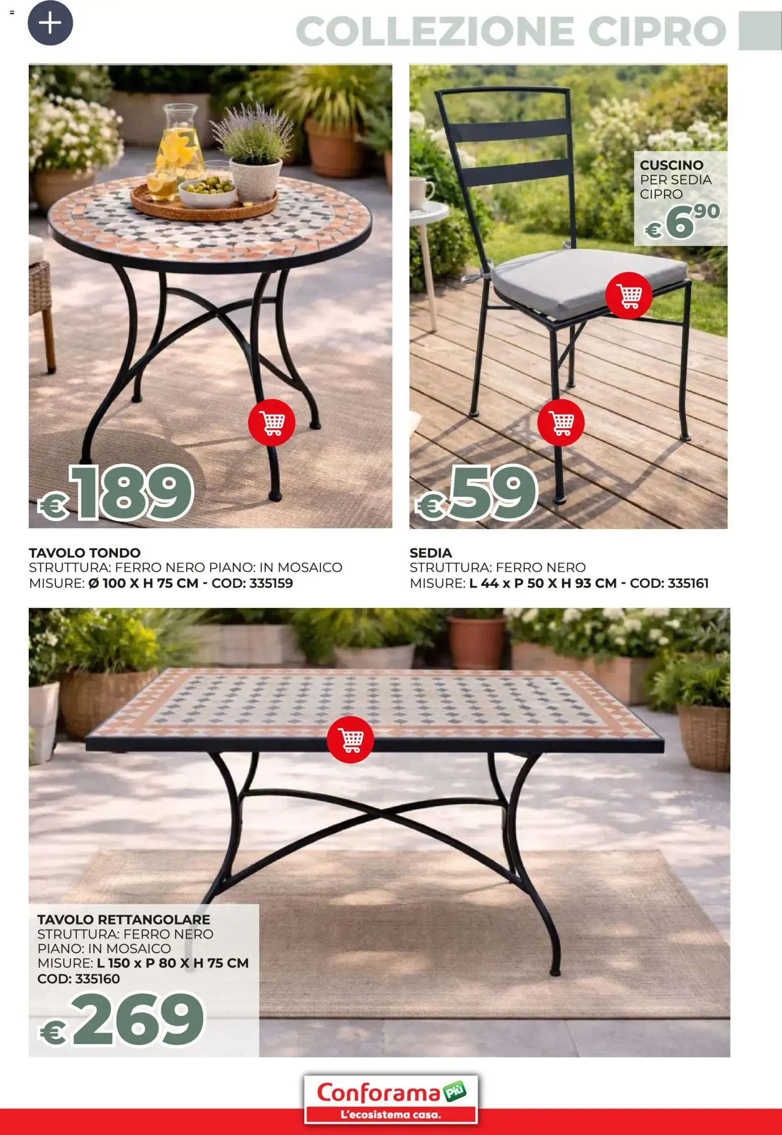 Conforama Collezione Arredo Giardino da 19 marzo a 30 settembre di 2026 - Pagina del volantino 41