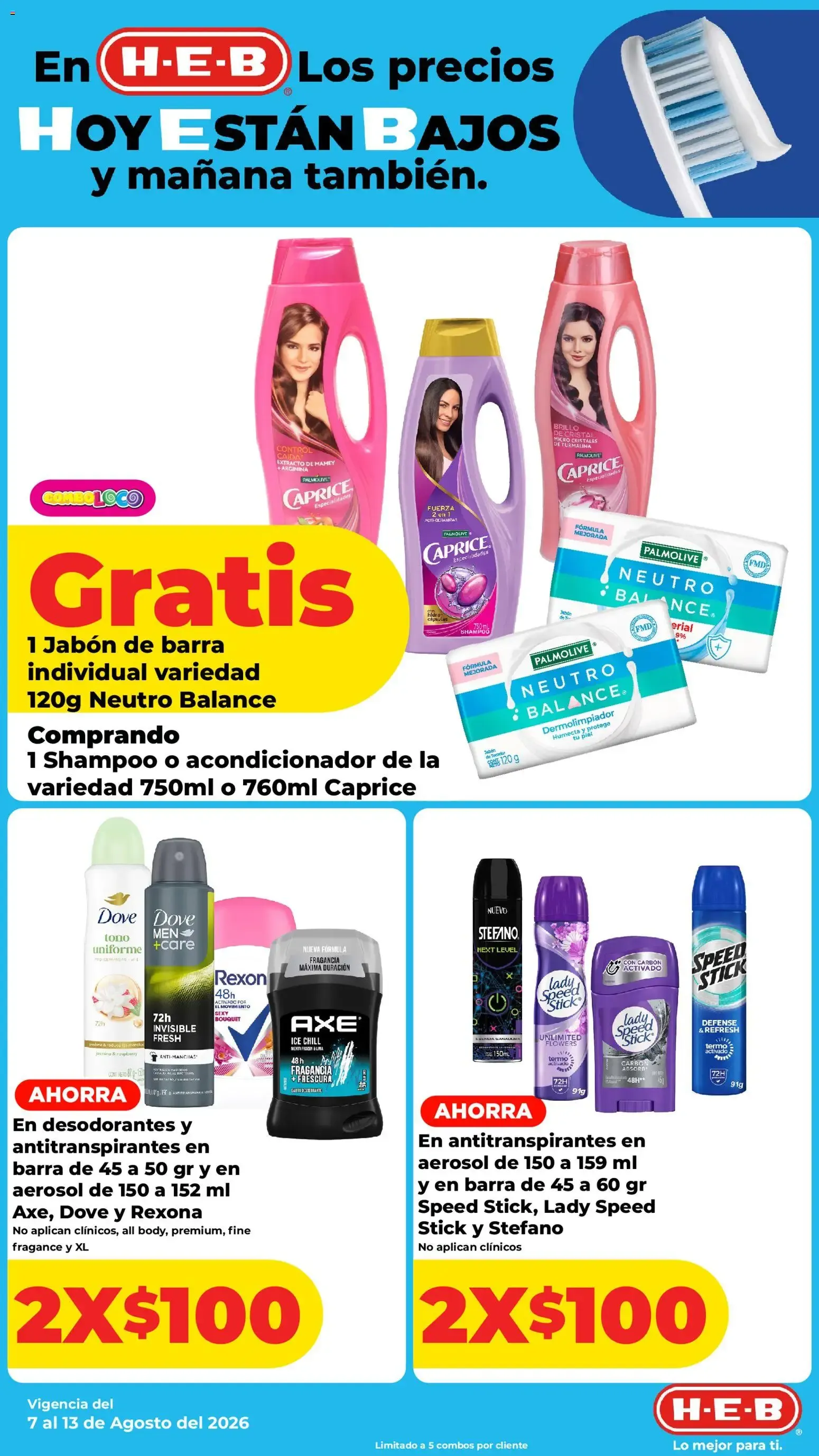 Catálogo de H-E-B: Precios Bajos Hoy y Mañana 7 de agosto al 10 de agosto 2026 - Pagina 6