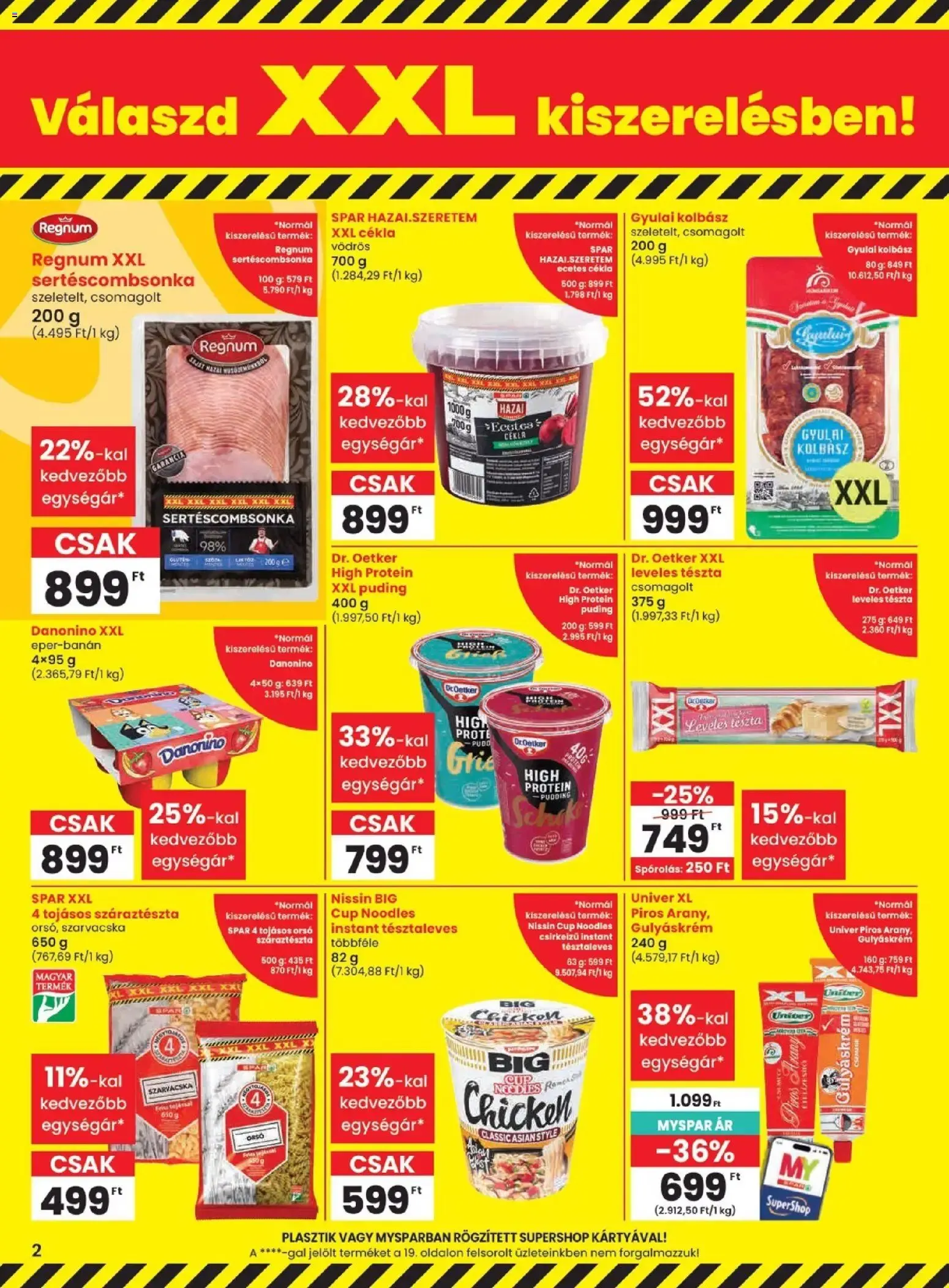 Katalógus SPAR Szülinapi akciók és szuper árak! szeptember 24.-tól szeptember 30.-ig 2026. - Oldal 2