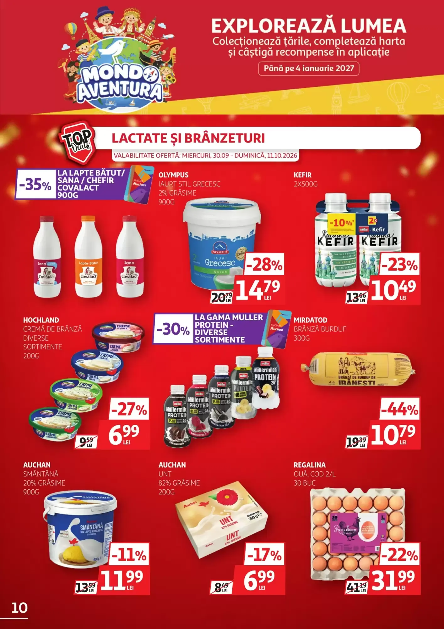 Catalog Catalog Auchan de la 30 septembrie până la 11 octombrie 2026 - Revista Pagina 10
