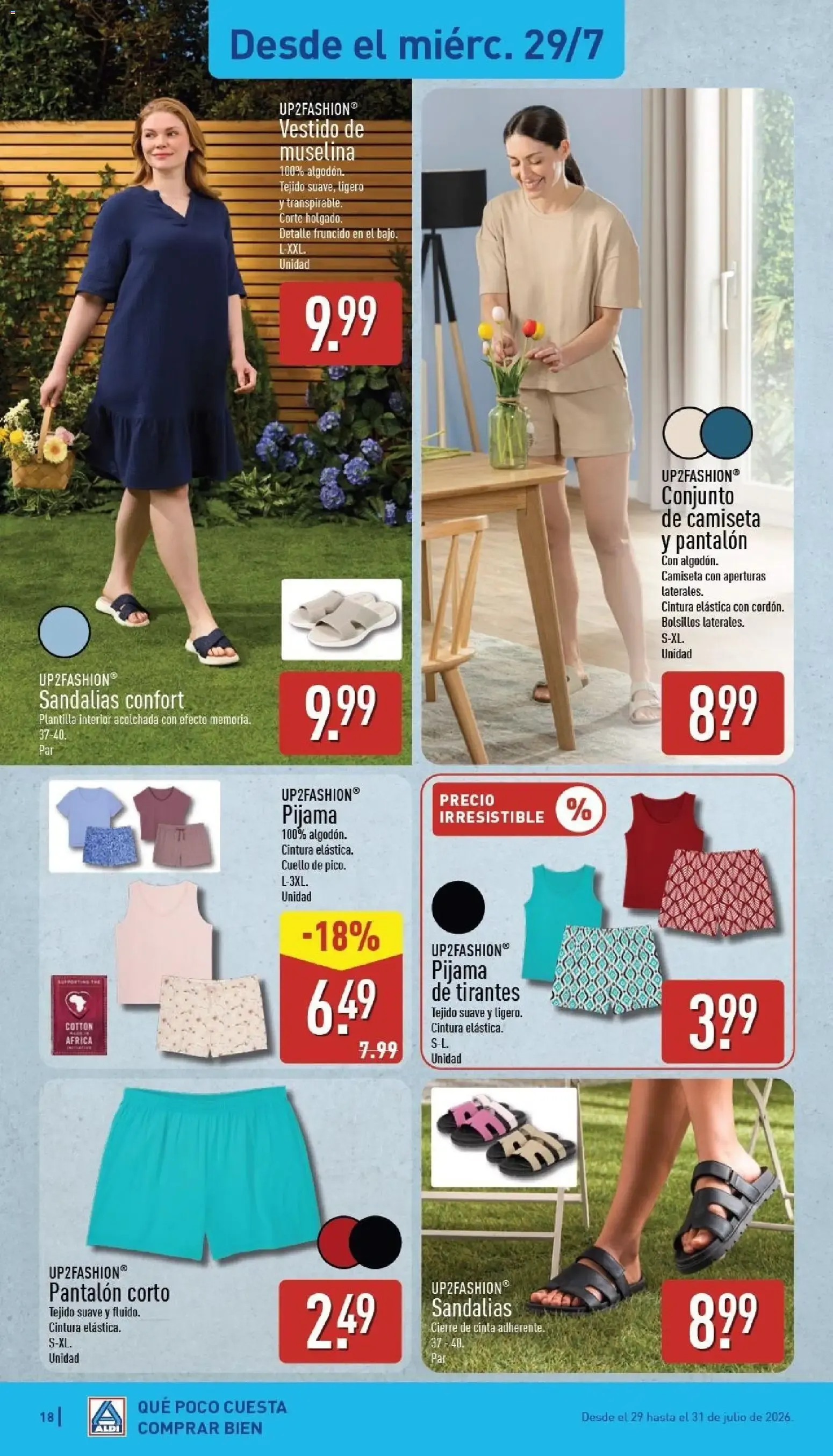 Catálogo de Aldi: Frescura a precios para tirarse a la piscina 27 de julio al 2 de agosto 2026 - Página 18