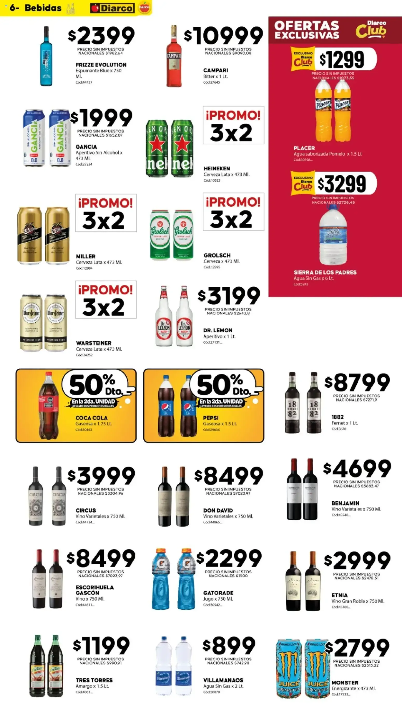 Ofertas de Diarco Ofertas del 19/10/2026 - 23/10/2026 19 de octubre al 23 de octubre 2026 - Página 6 del catálogo