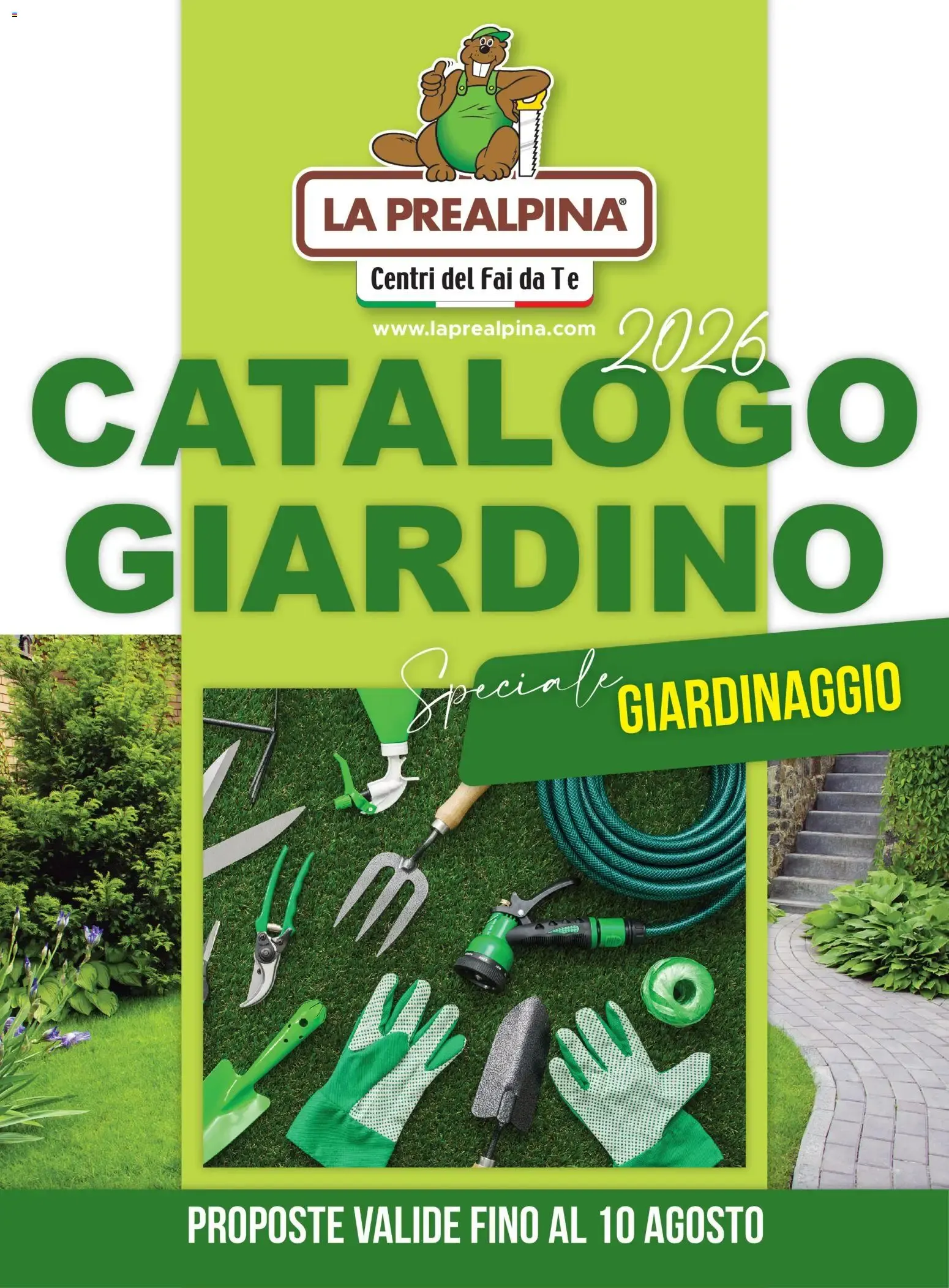 La Prealpina Catalogo Giardino Speciale Giardinaggio 2026 da 8 giugno a 10 agosto di 2026 - Pagina del volantino 1
