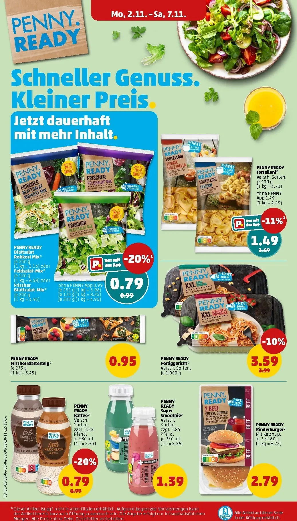 PENNY Prospekt nächste Woche – von Montag 02.11.2026 bis Samstag 07.11.2026 von 2. November bis 7. November 2026 - Prospekt seite 10