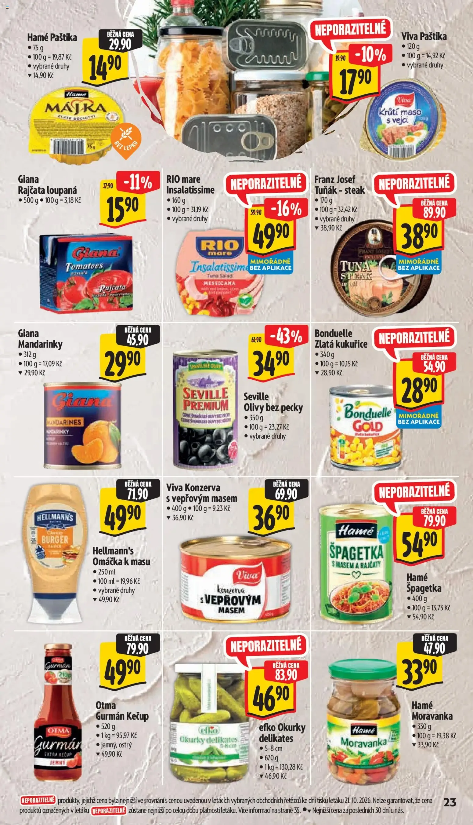 Albert leták - Hypermarket Jablonec nad Tisou od 28.10.2026 - Akční leták - 29. října 3. listopadu 2026 - Page 35