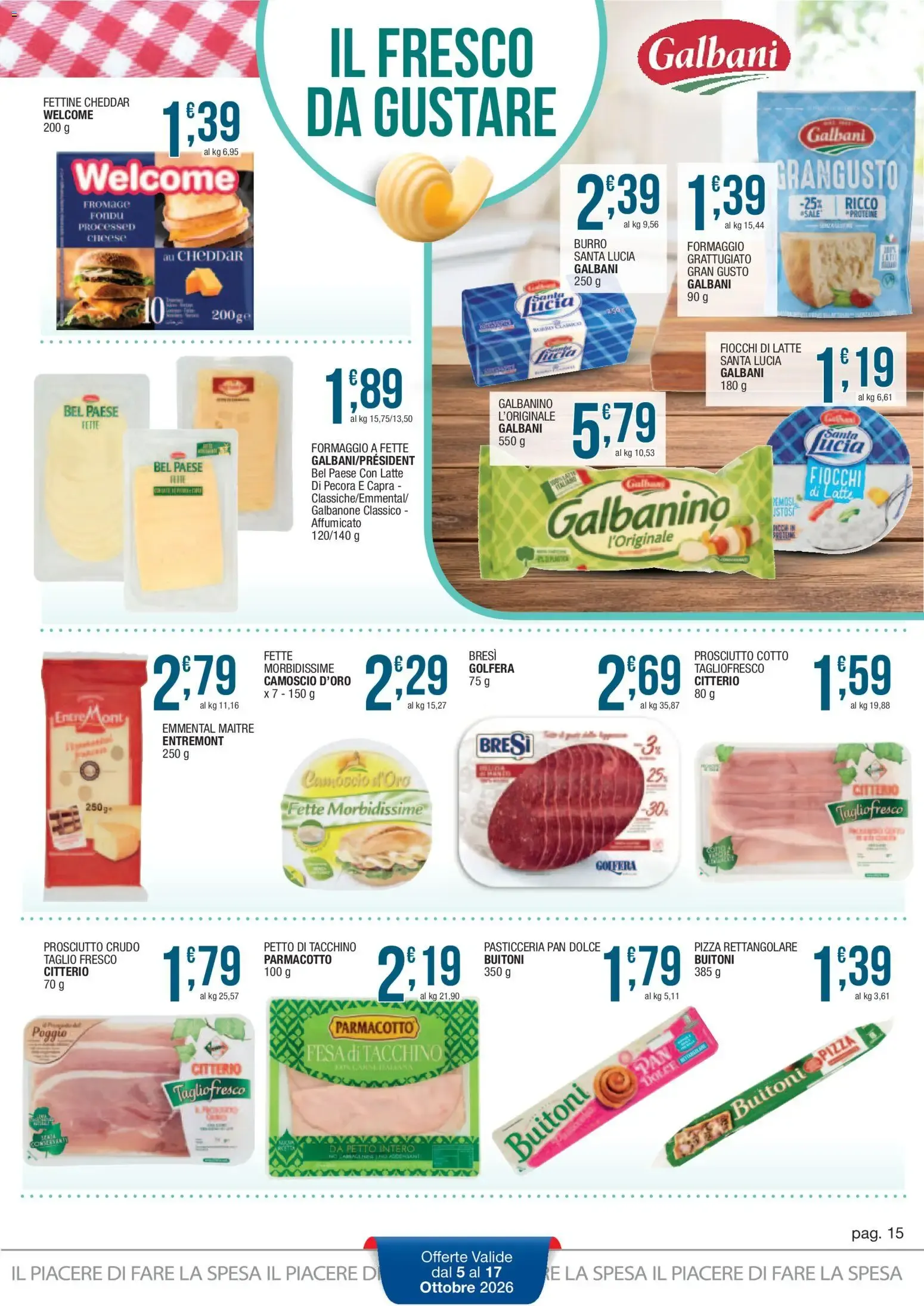 Sidis volantino dal 05/10/2026 - online Offerte da 5 ottobre a 17 ottobre di 2026 - Pagina del volantino 15