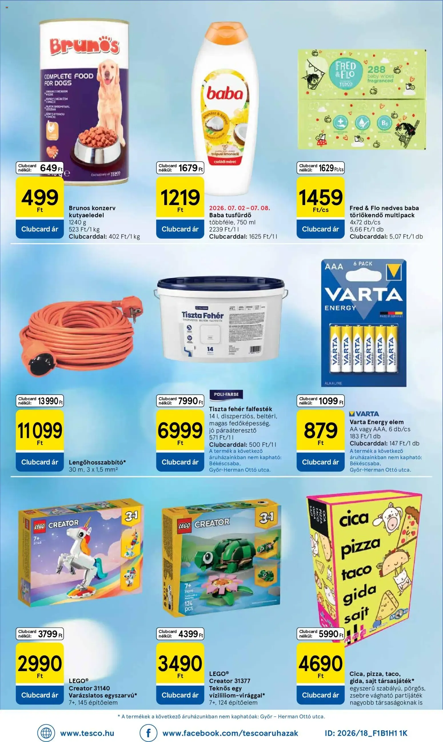 Katalógus Tesco Szupermarket akciós újság - 2026.07.02.-tól - online július 2.-tól július 8.-ig 2026. - Oldal 8