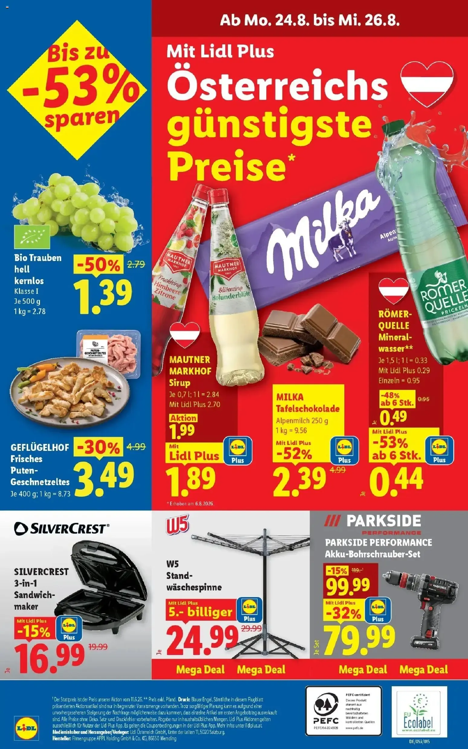Lidl Plus - Österreichs günstigste Preise von 20. August bis 22. August 2026 - Flugblätt seite 31