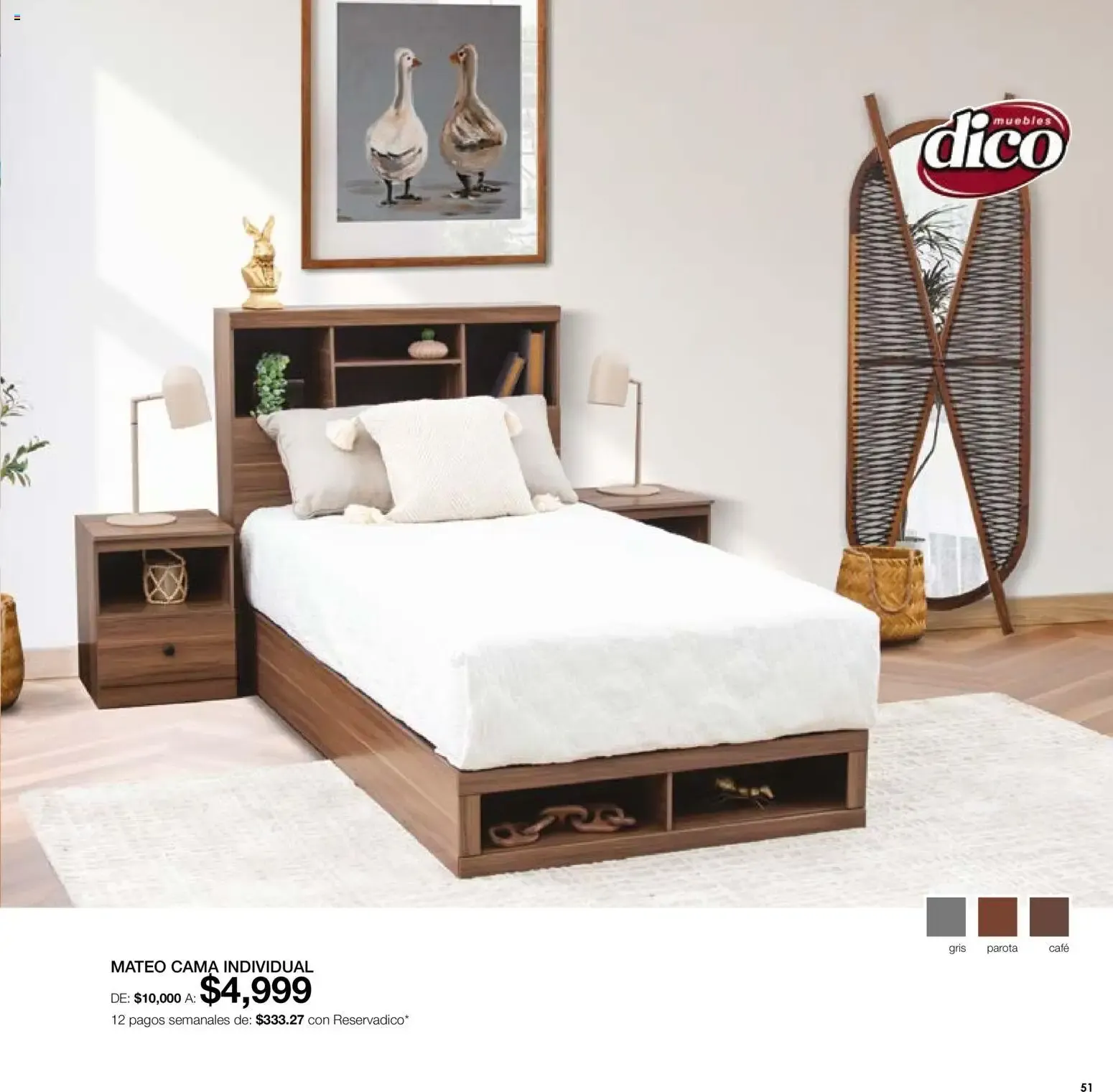 Catálogo de Dico Muebles - Medio Año Medio Precio 1 de agosto al 31 de agosto 2026 - Pagina 51