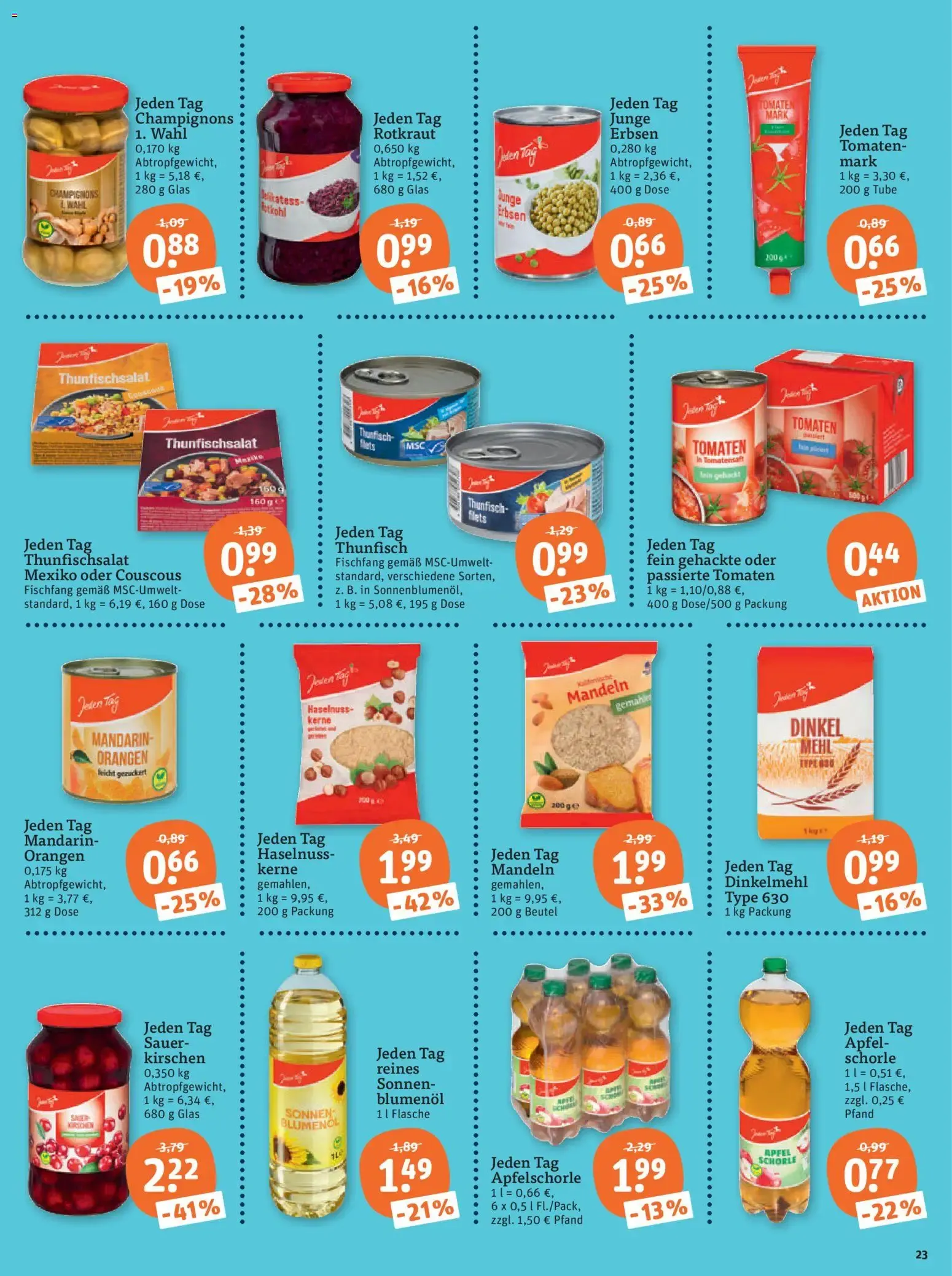 Tegut XXL-Wochen-Endspurt! von 30. Oktober bis 31. Oktober 2026 - Prospekt seite 25