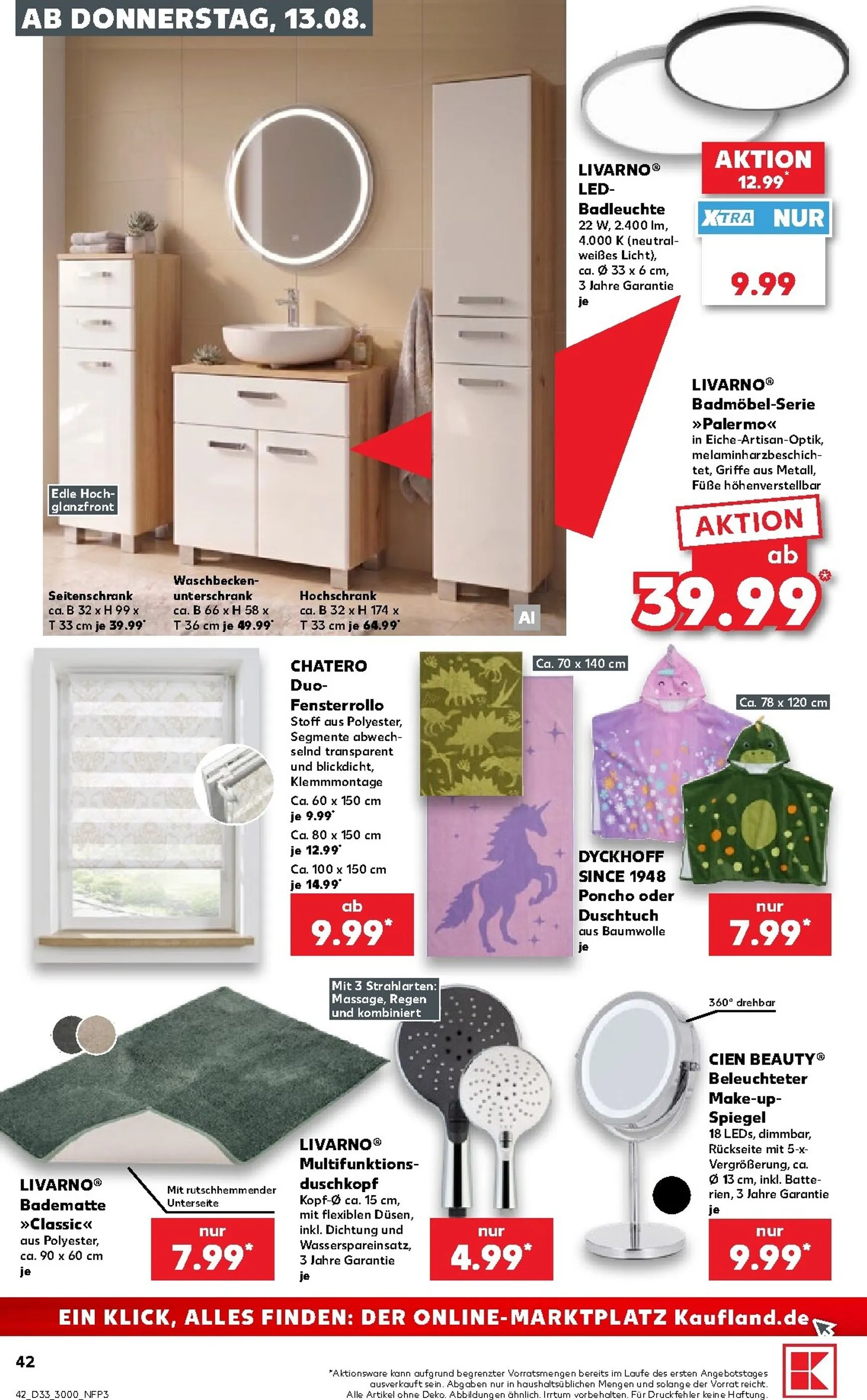 Neuer Kaufland Prospekt – von Donnerstag 13.08.2026 bis Mittwoch 19.08.2026 von 13. August bis 19. August 2026 - Prospekt seite 42