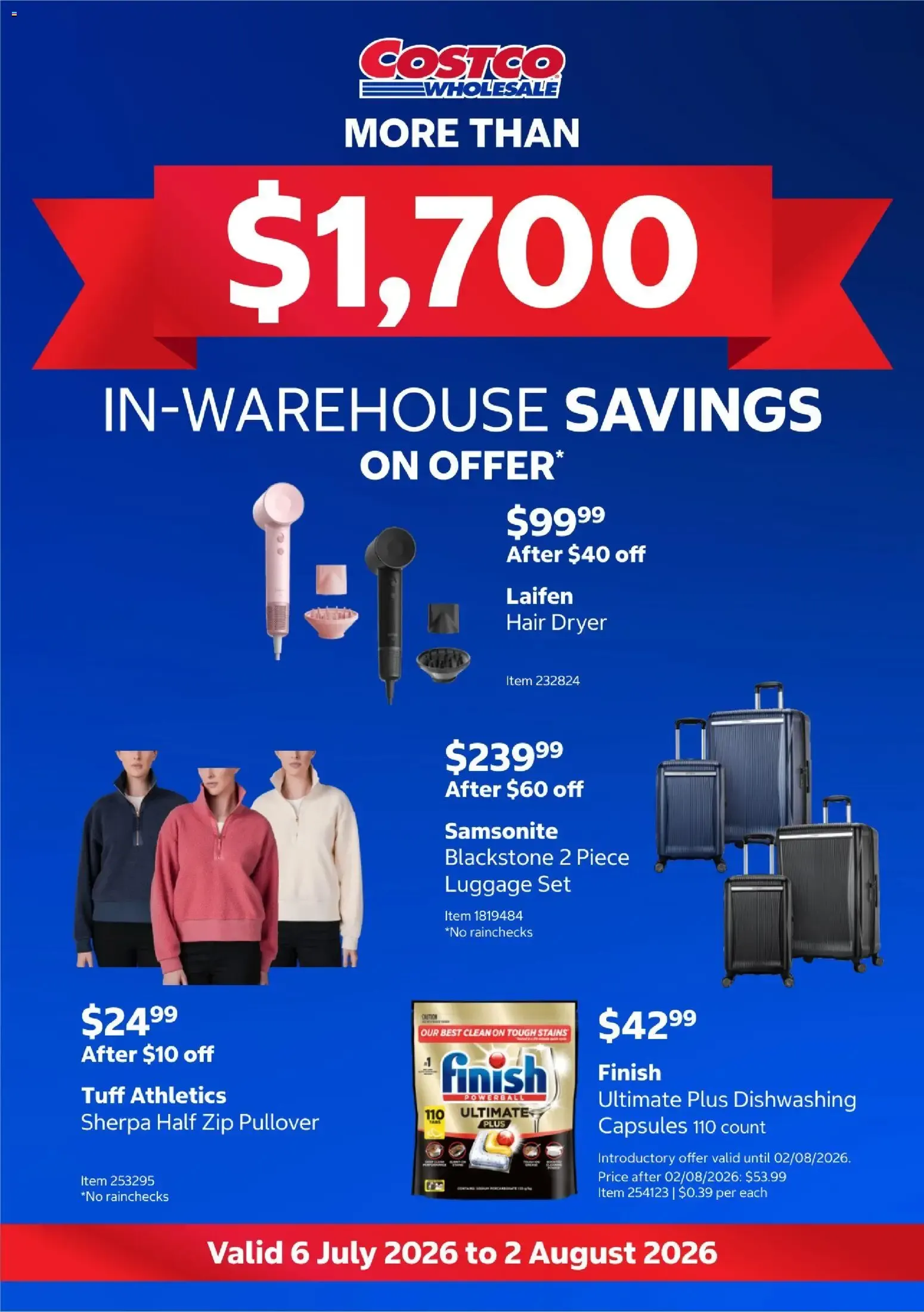 Costco catalogue valid from 06/07/2026 > Online Australia