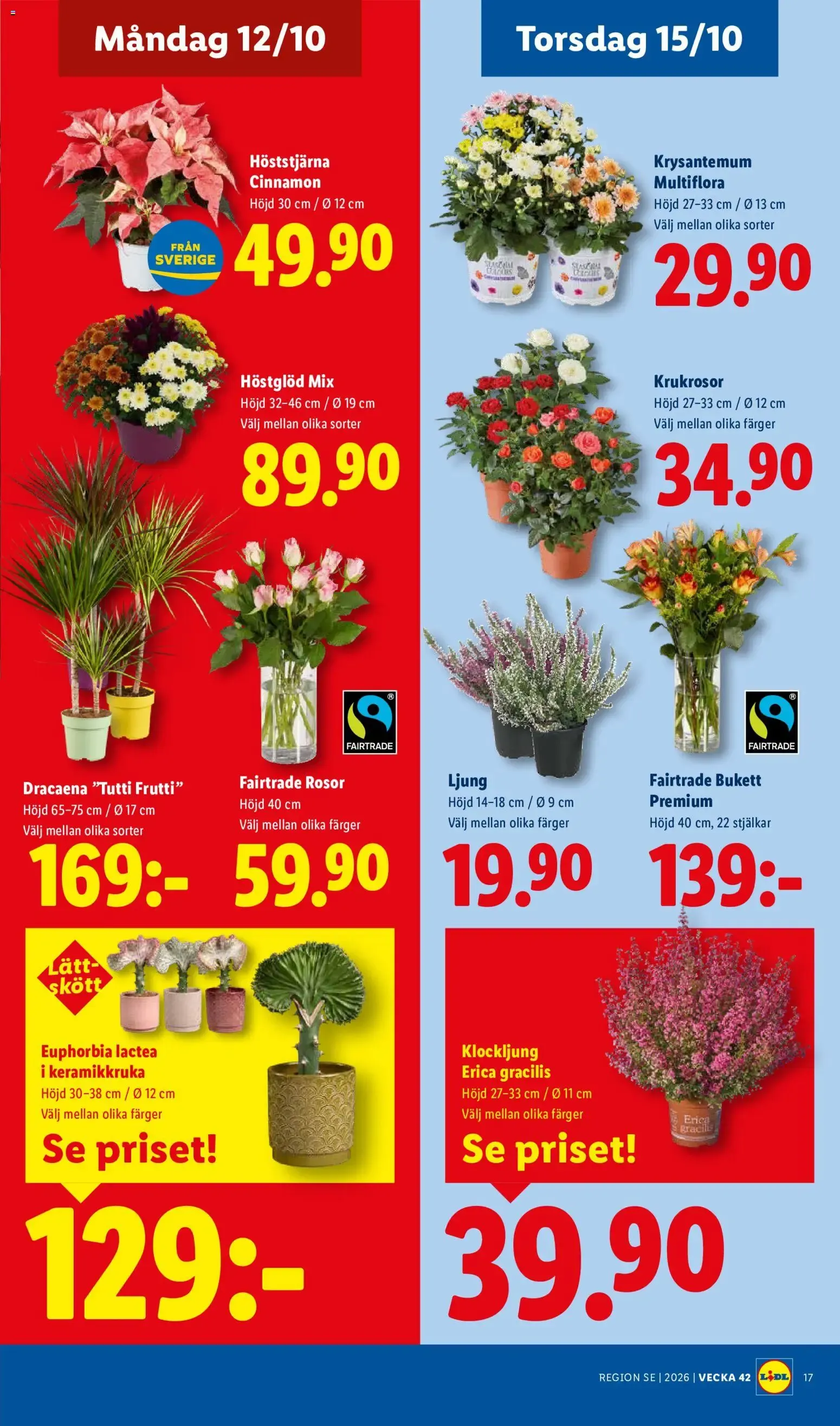 Leva Lidl. Det lönar sig. från 12 oktober till 18 oktober 2026 - Reklamblad sidor 22