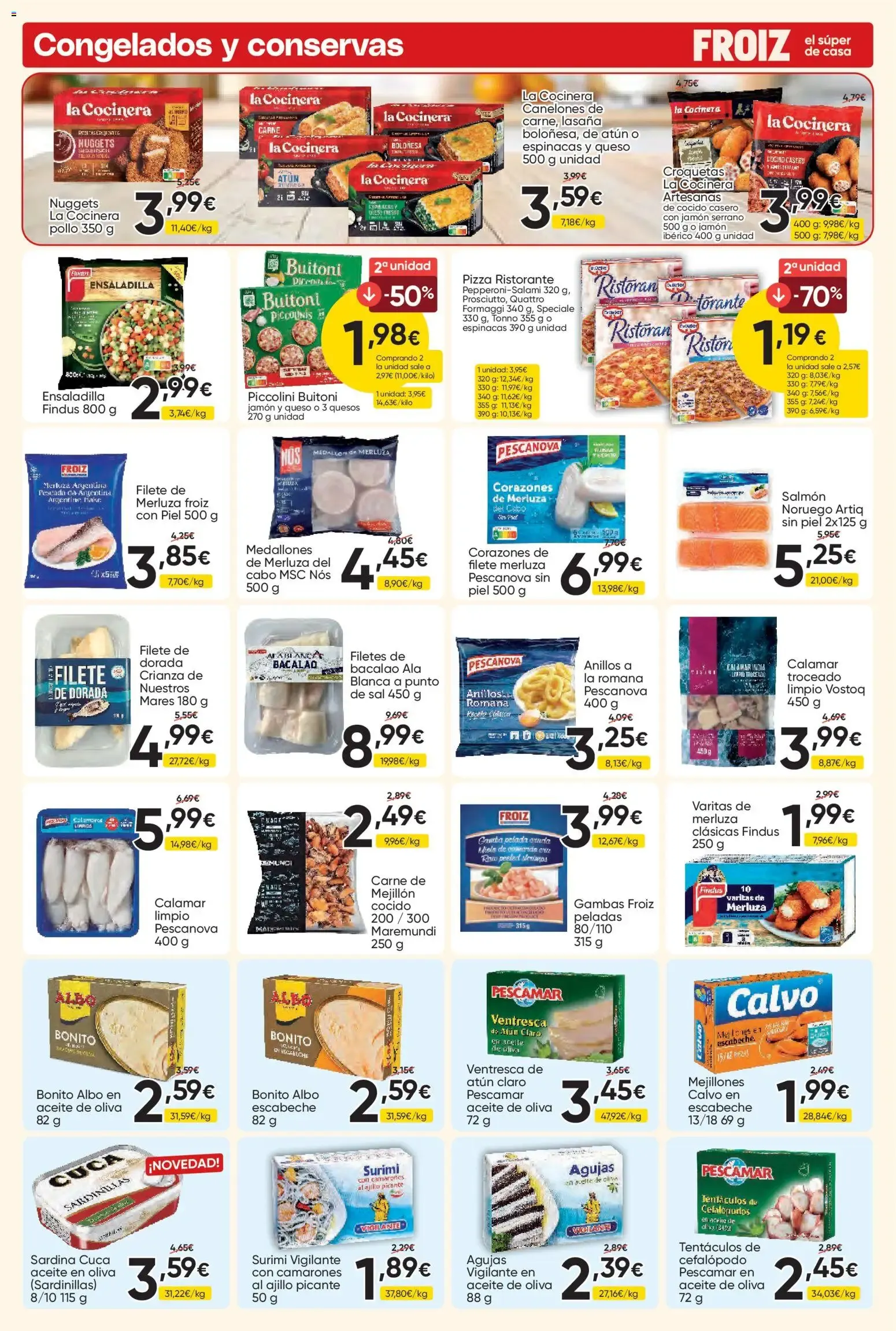 Catálogo de Froiz folleto del 27/08/2026 | Ofertas 27 de agosto al 14 de septiembre 2026 - Página 4