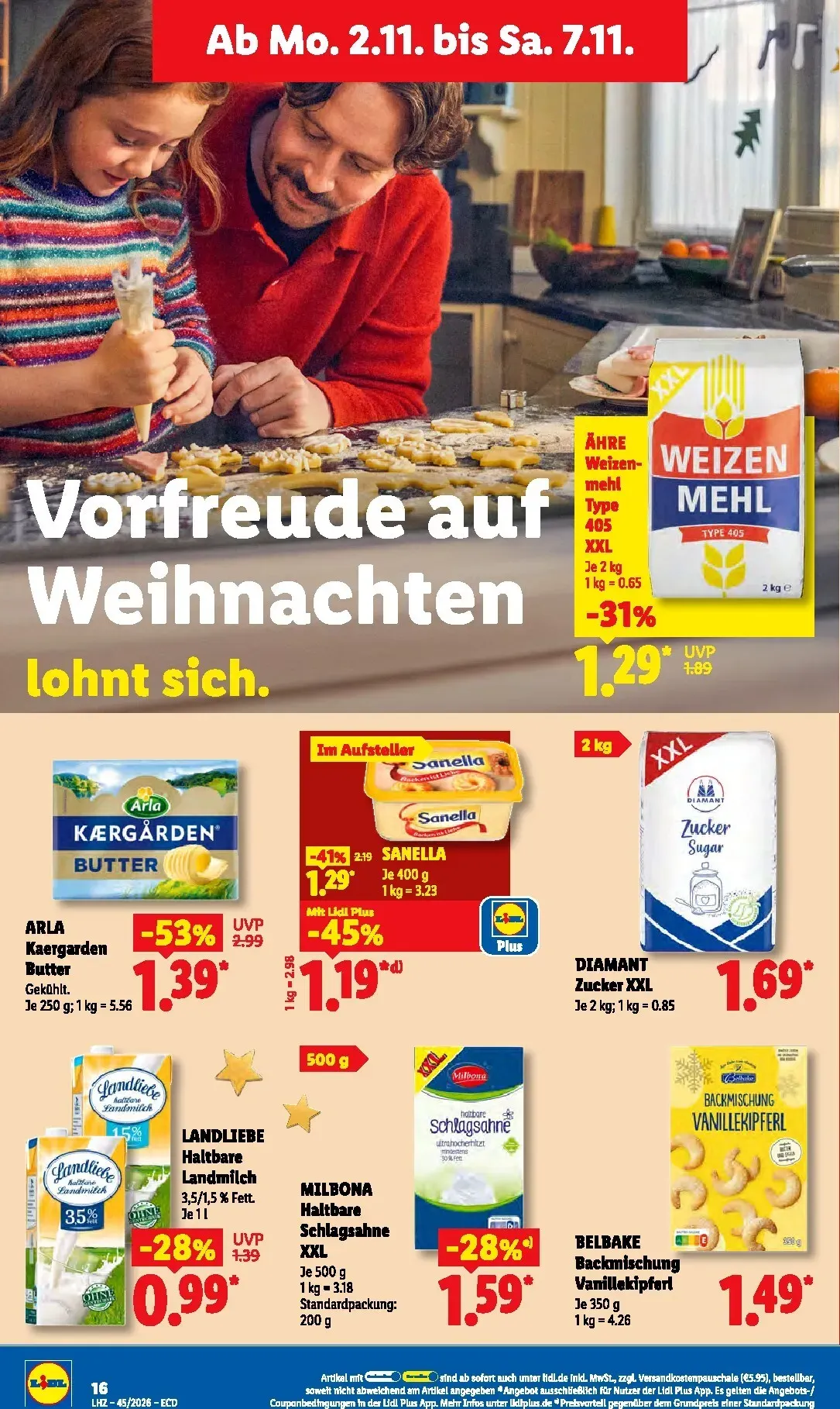 Lidl Sparen beim Preisführer von 2. November bis 7. November 2026 - Prospekt seite 31