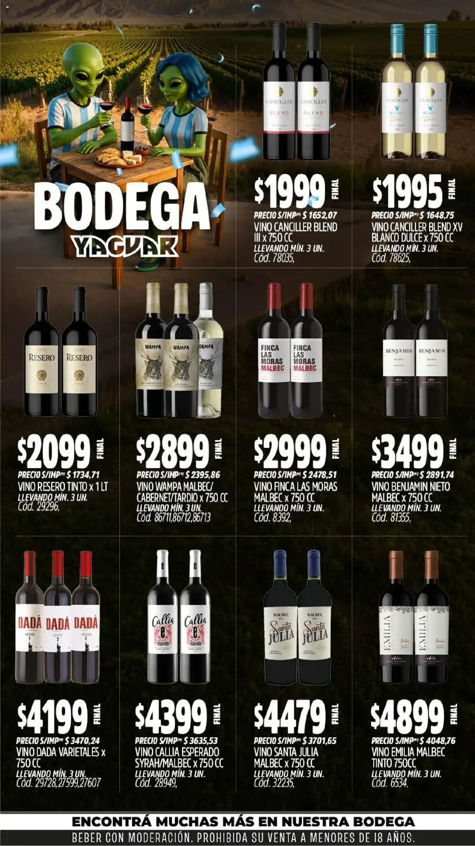 Ofertas de Mayorista Yaguar: Precios de Otro Planeta 13 de julio al 18 de julio 2026 - Página 5 del catálogo