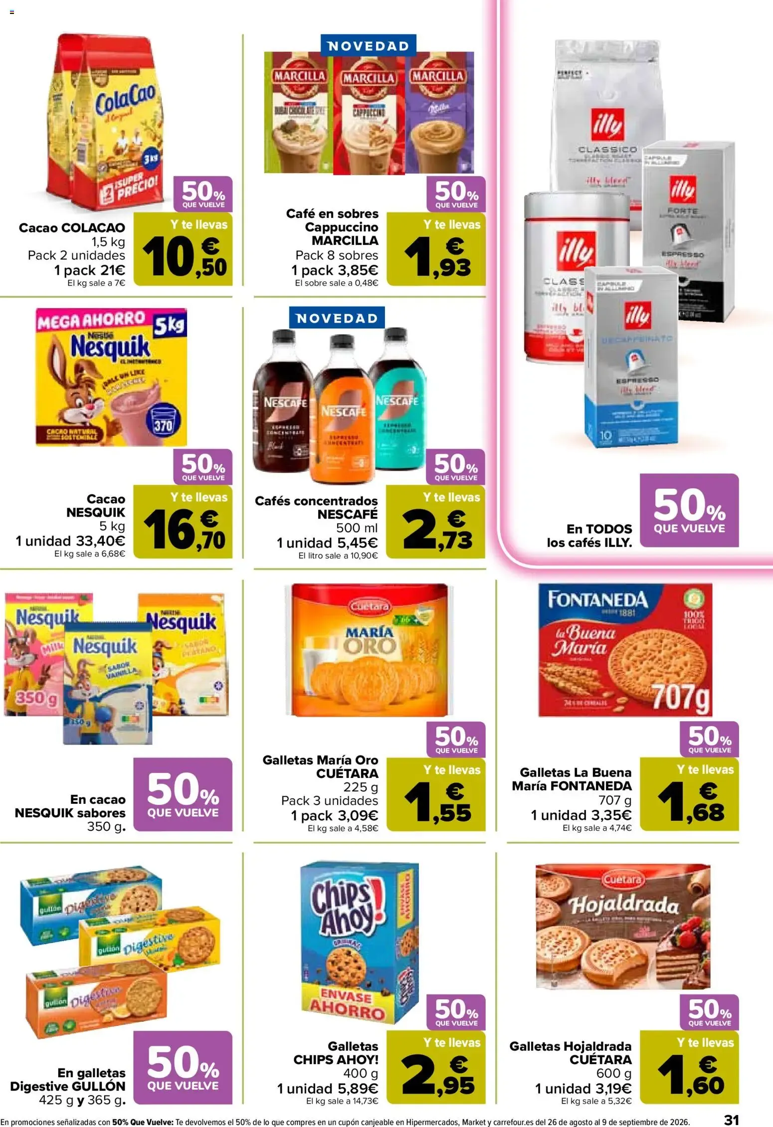 Catálogo de Carrefour folleto del 11/08/2026 | Catálogo 11 de agosto al 25 de agosto 2026 - Página 33