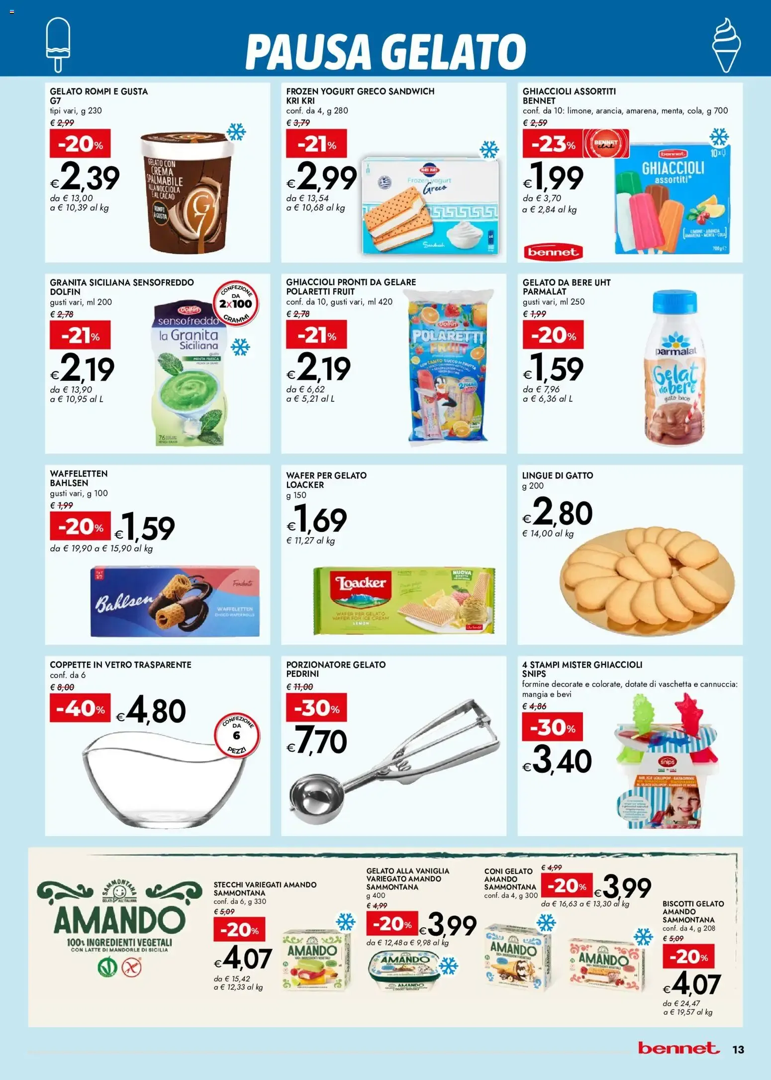 Nuovo bennet volantino dal 18/06/2026 > offerte anteprima 🛍️ da 18 giugno a 1 luglio di 2026 - Pagina del volantino 13